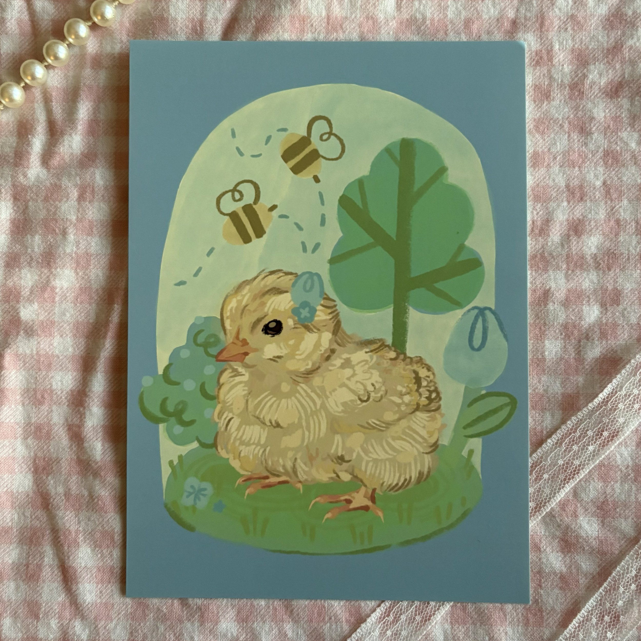 'SPRING CHICK' PRINT