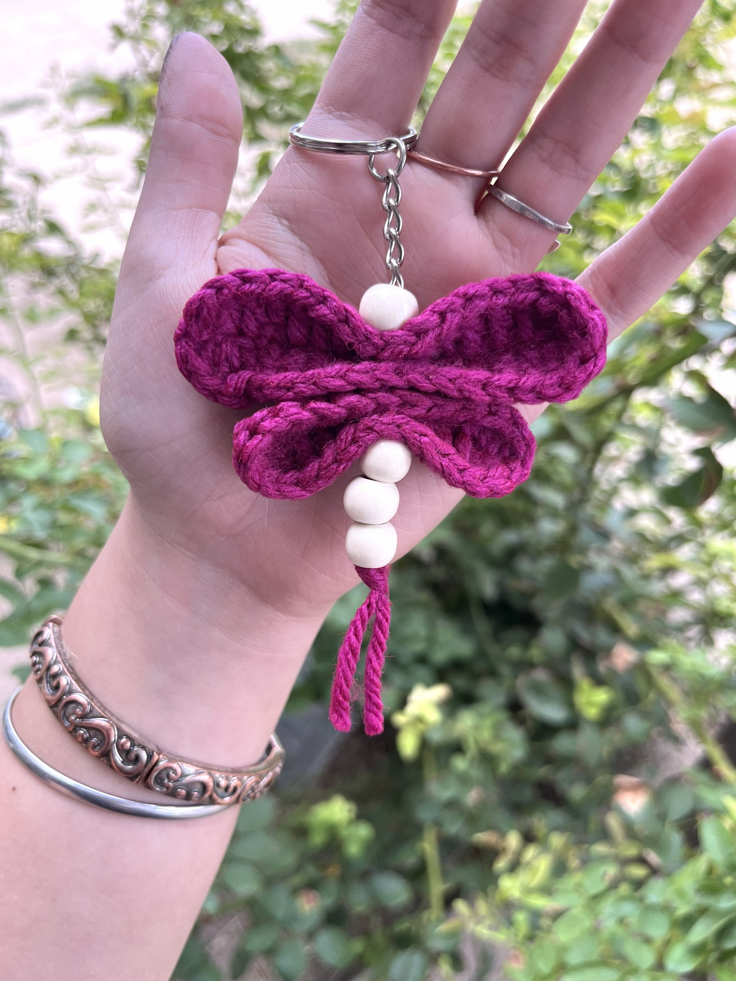 Beaded Dragonfly Keychain 5.jpeg