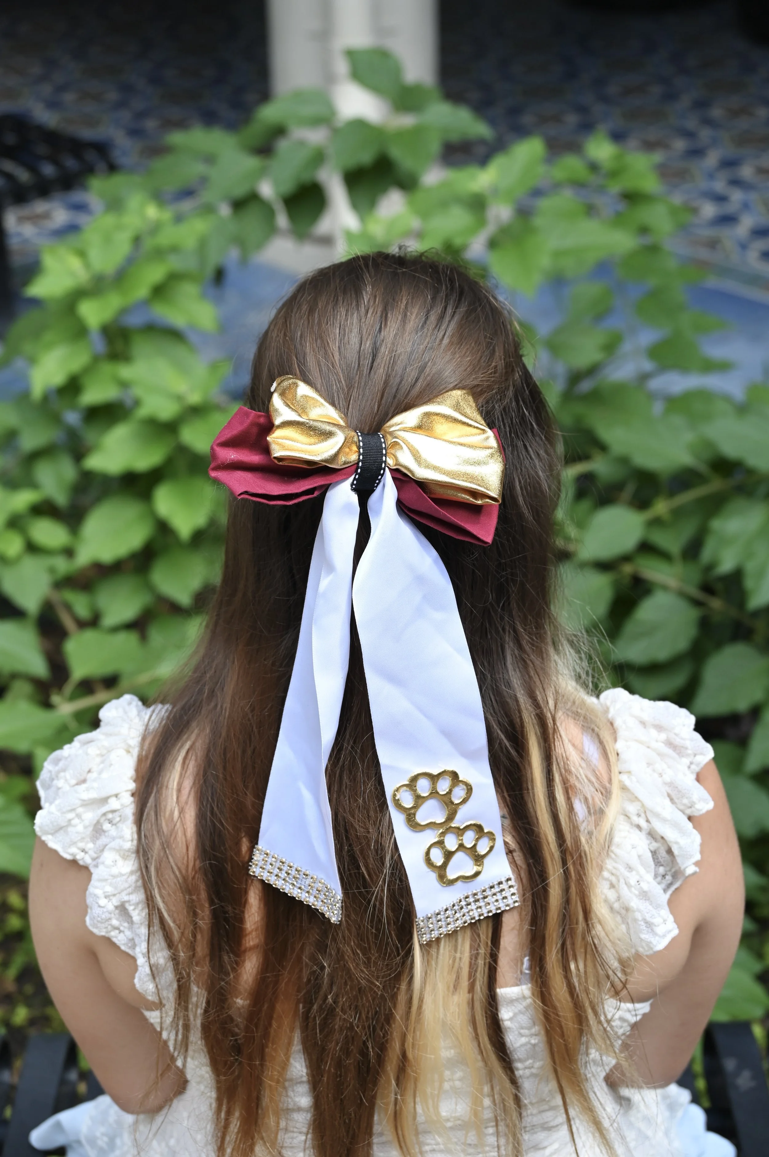 TXST Inspired Paw Print Bow part 1.jpeg