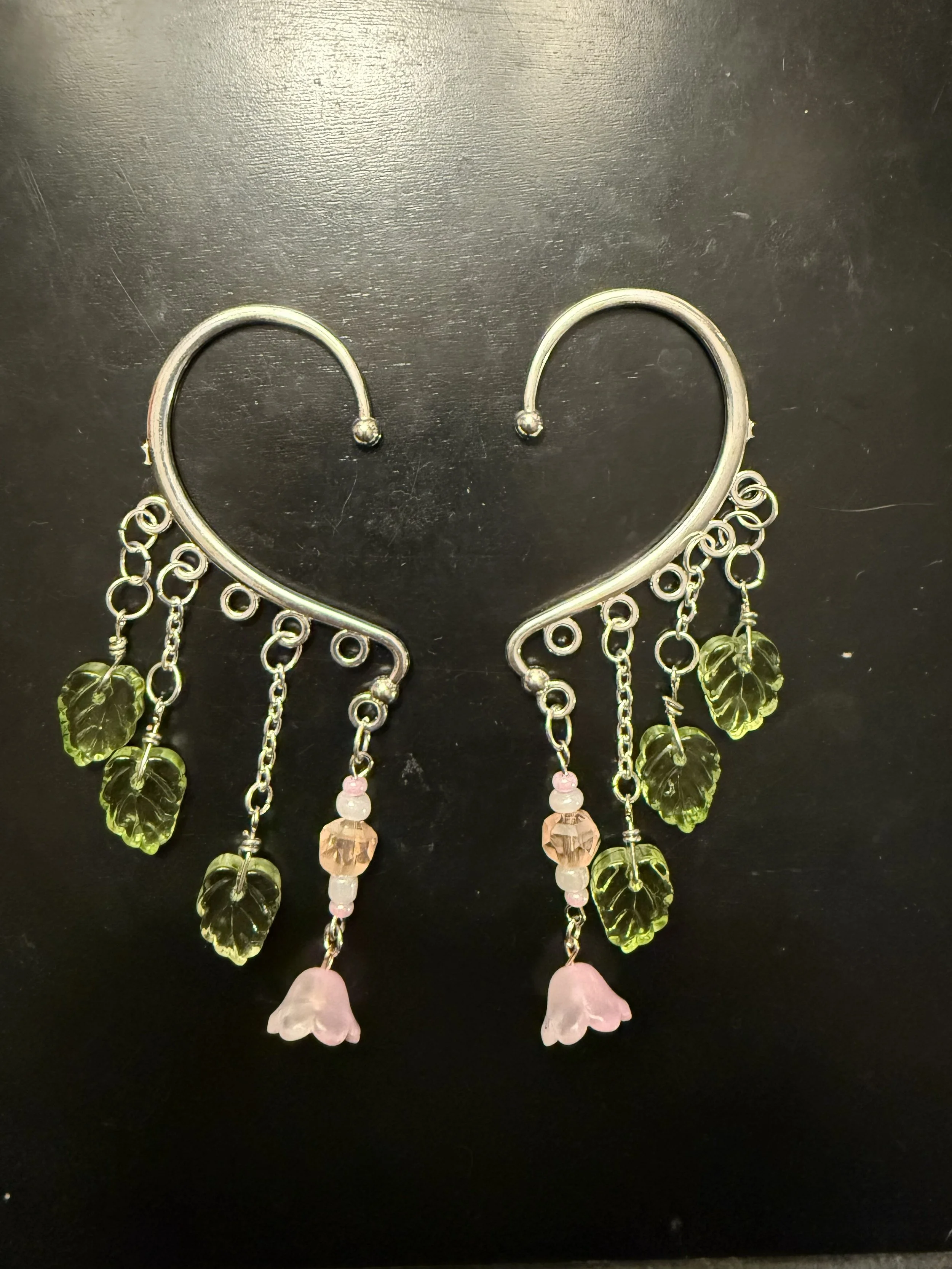 FAIRY FLORAL EAR CUFFS