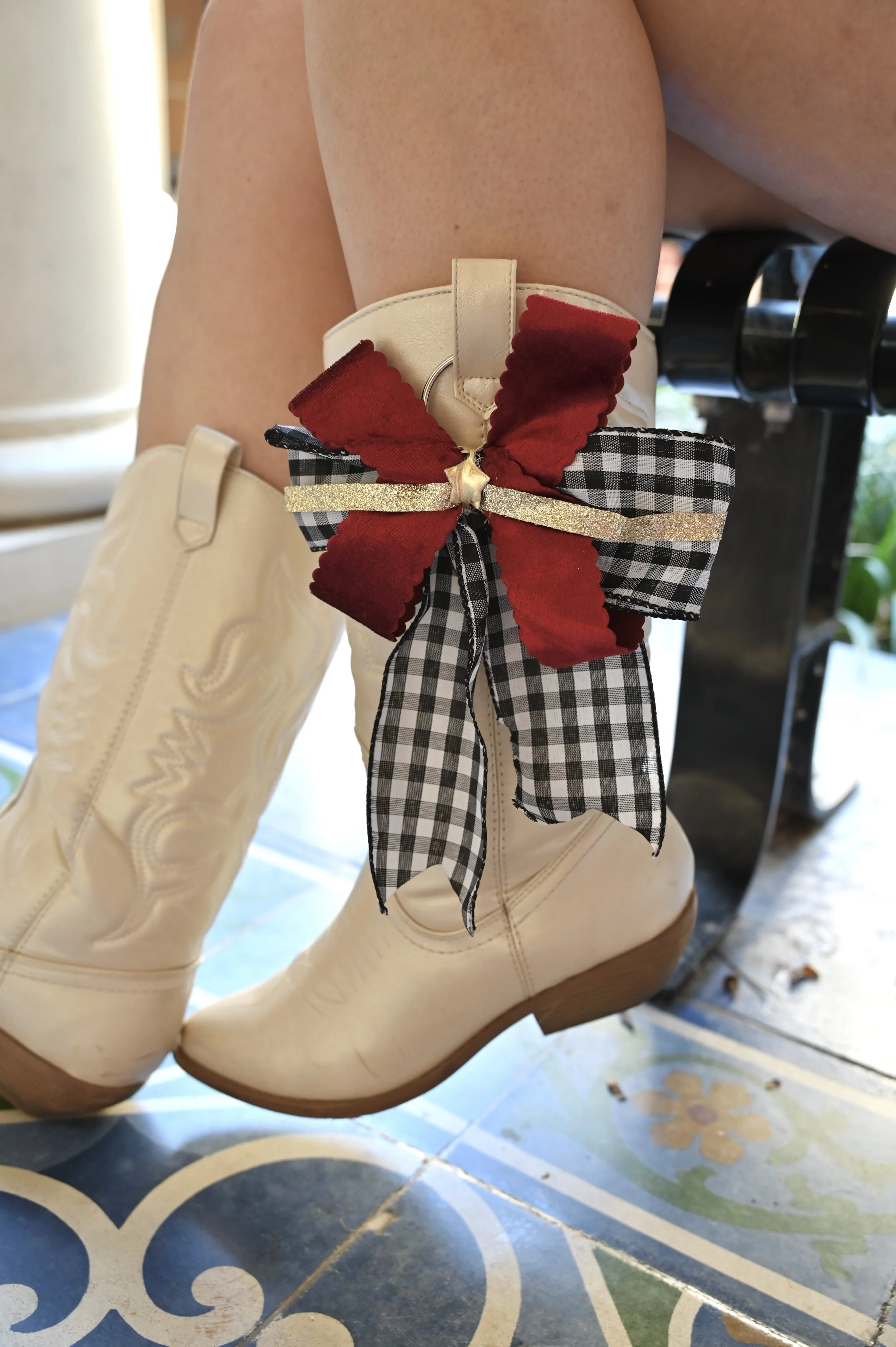GAME DAY BOOT BOWS