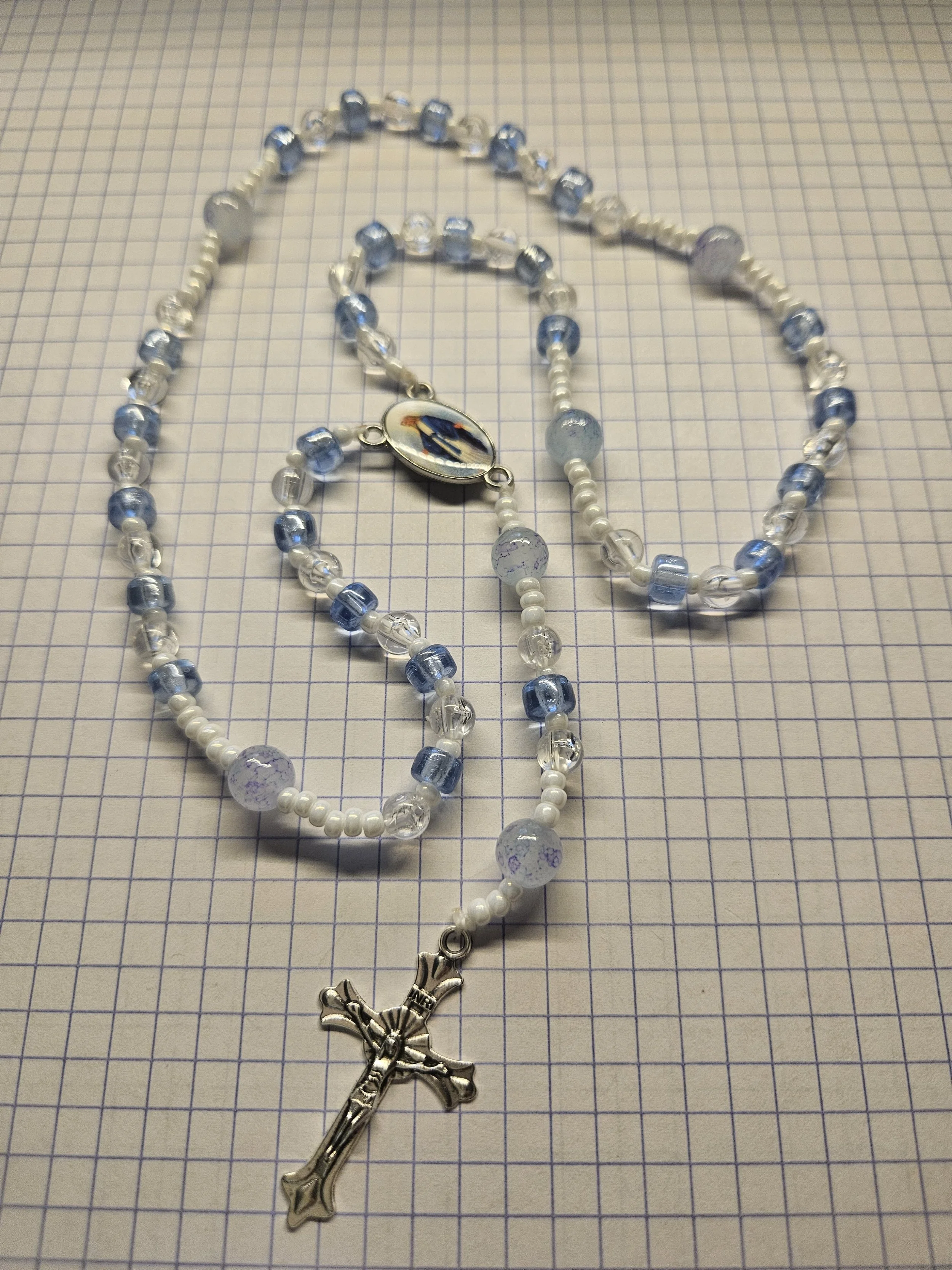 OUR LADY'S GLASS ROSARY