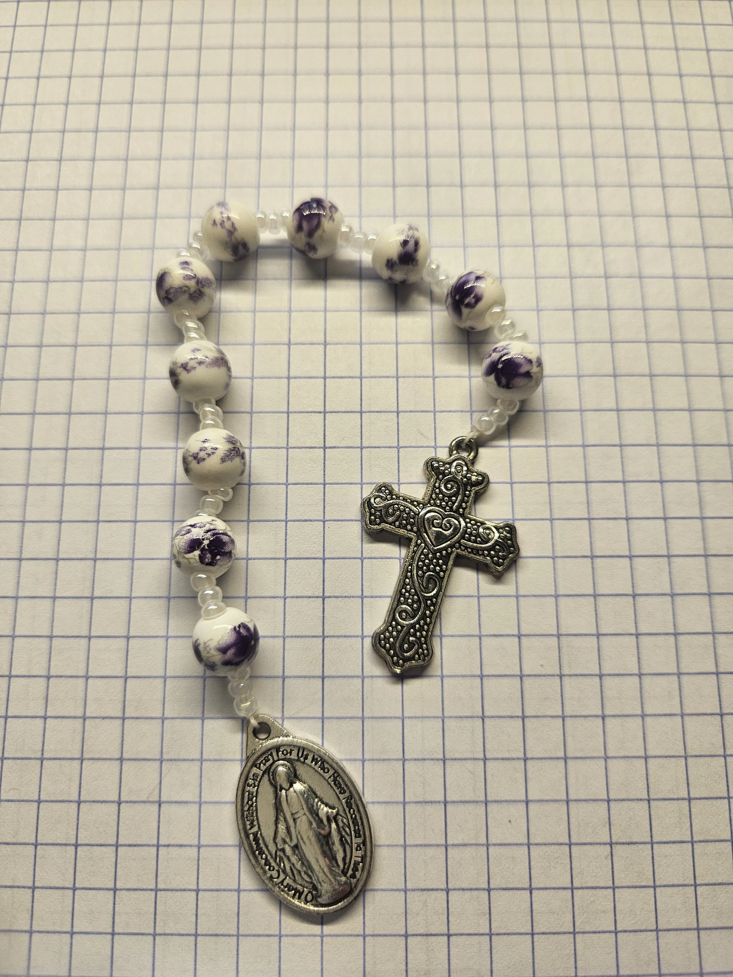 LAVENDER STRING CHAPLET
