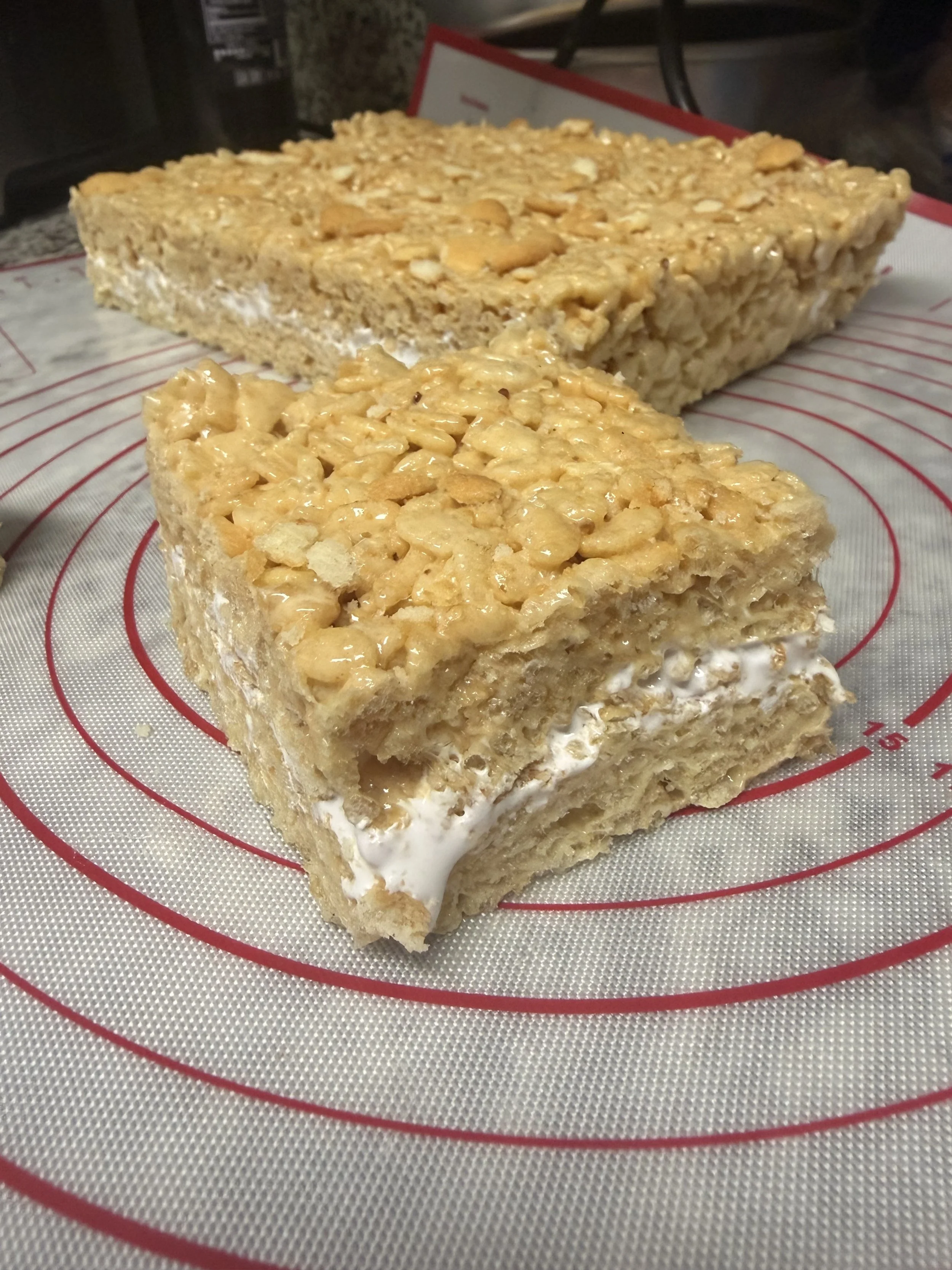 BANANA PUDDING RICE KRISPY TREAT