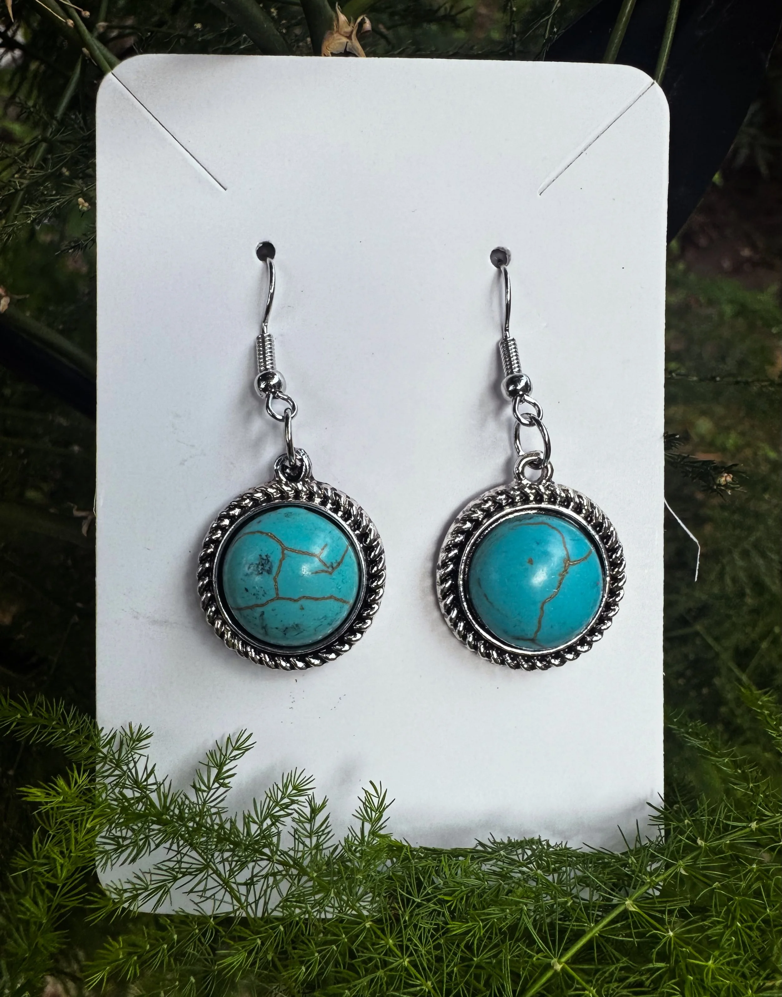 Turquoise Dangle Earrings .jpeg
