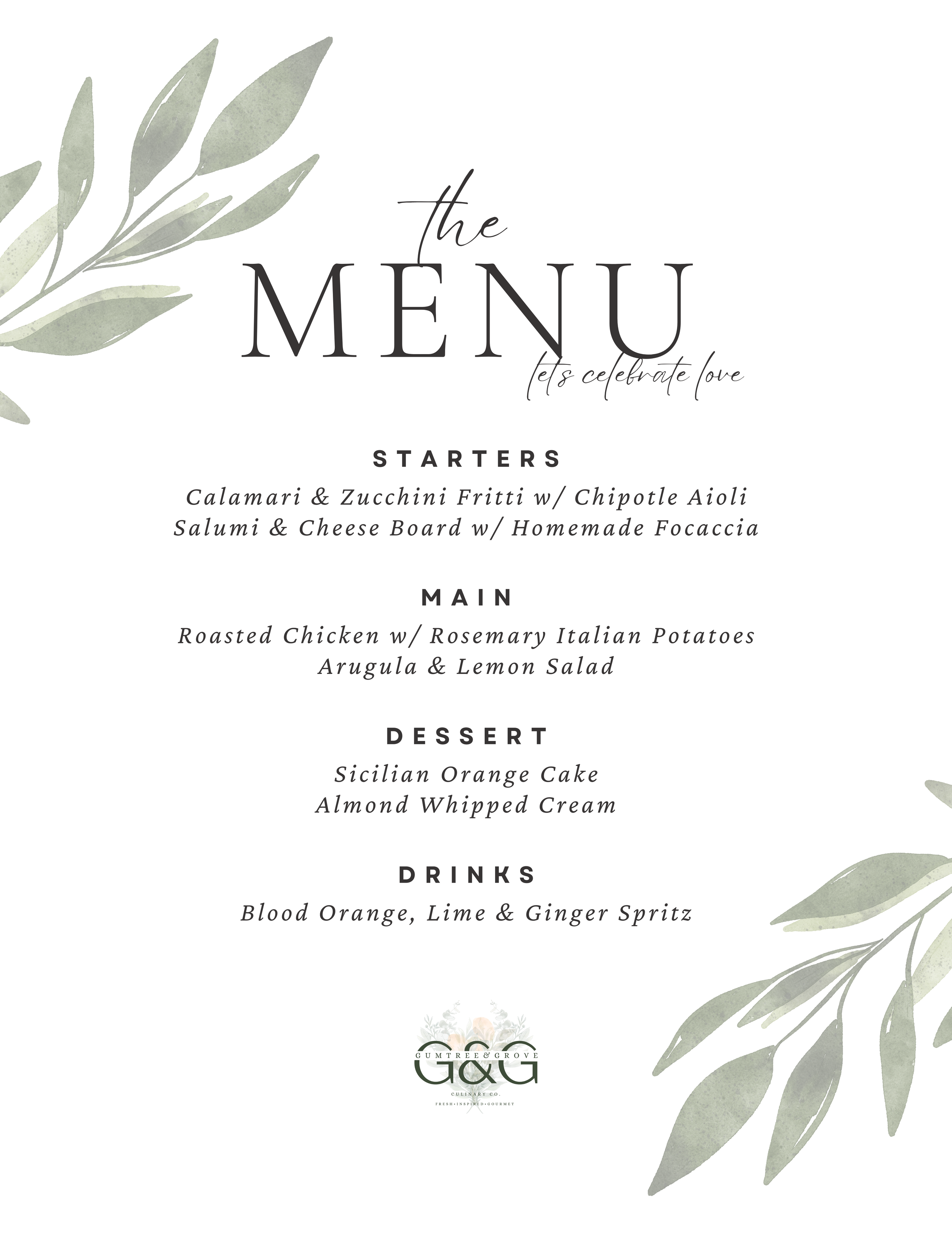 Intimate Engagement Party-Family Style