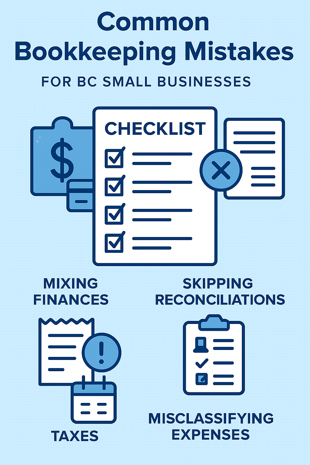 Common Bookkeeping Mistakes and How to Avoid Them