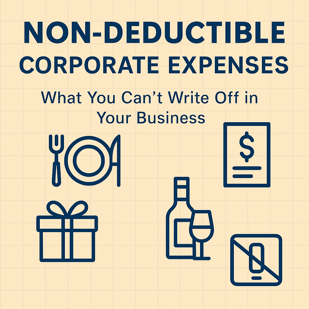 Non-Deductible Corporate Expenses You Shouldn’t Ignore