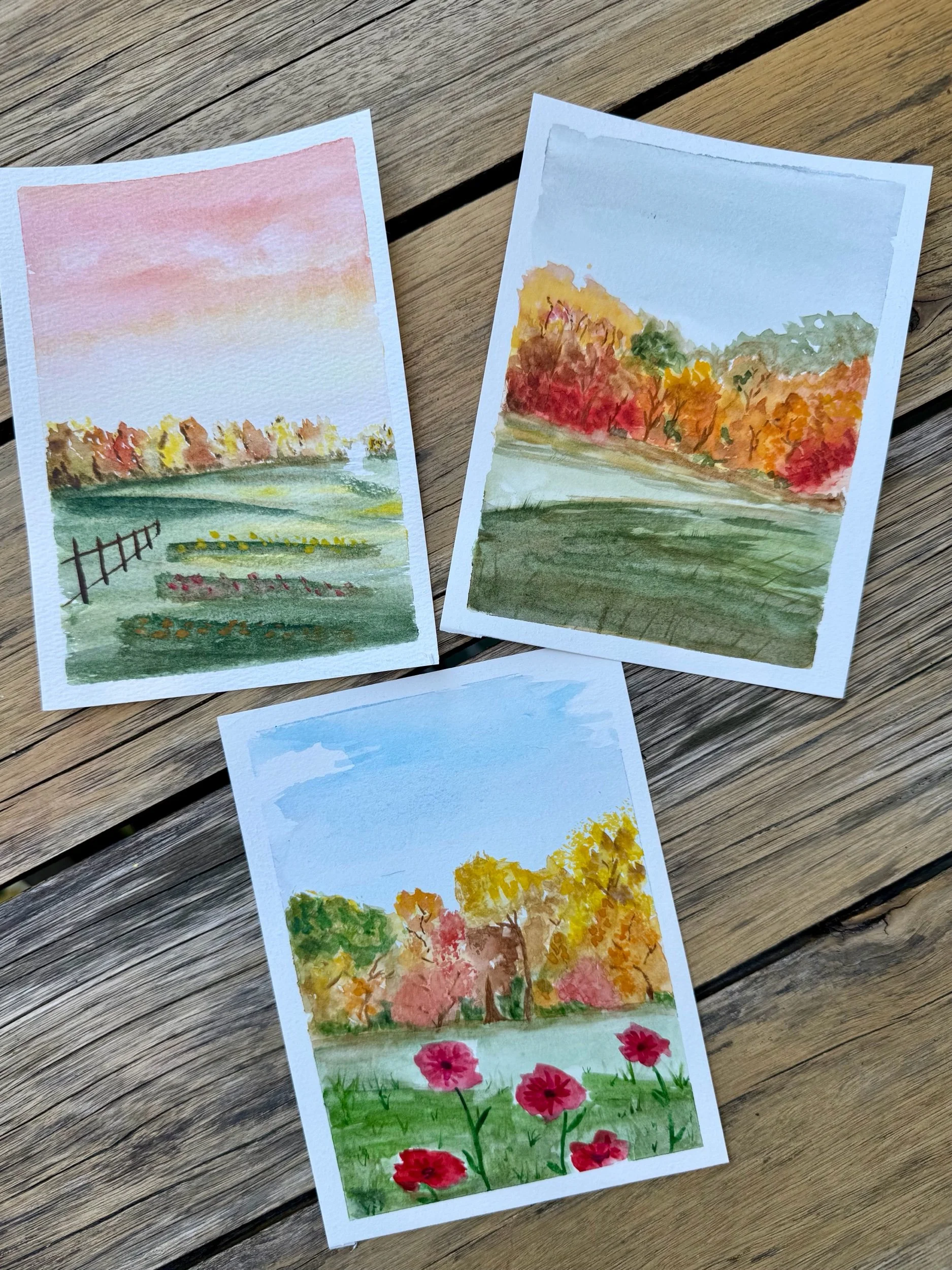 Fall Watercolor Painting Workshop 9/19