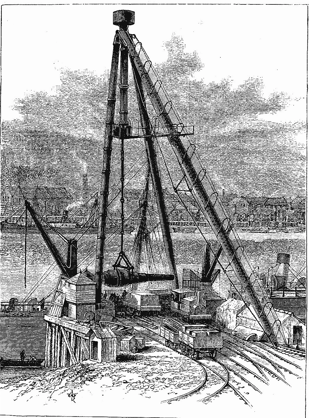 Hydraulic cranes and other machinery, the foundation of Elswick’s success, were installed in docks and shipyards around the world