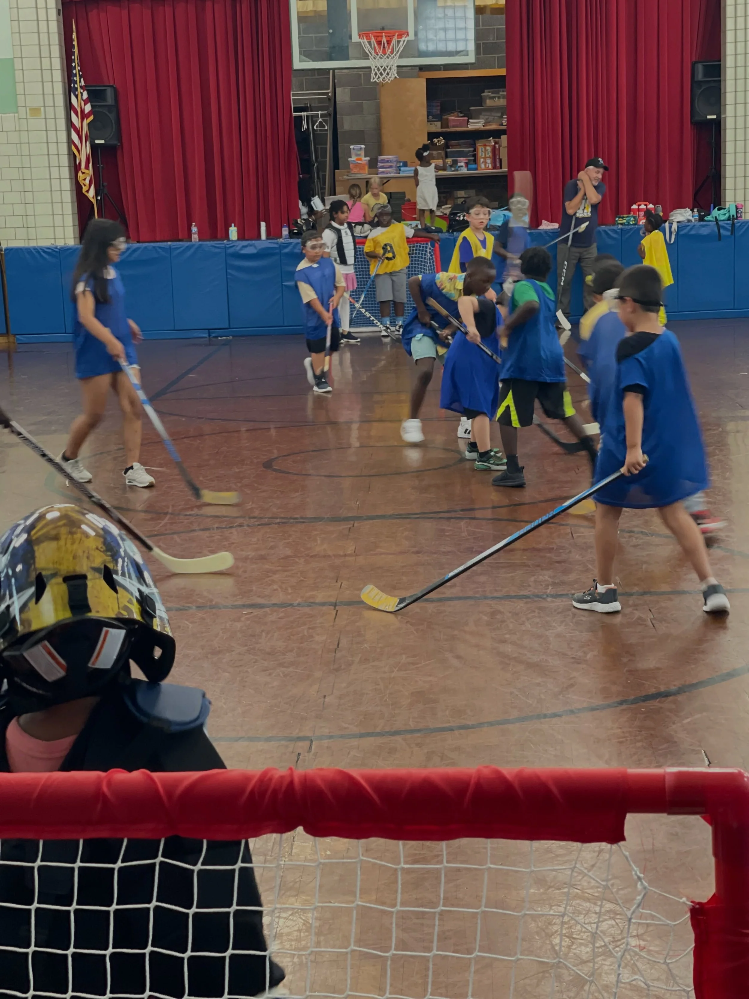 Hockey Time 🏒🥅💙💛