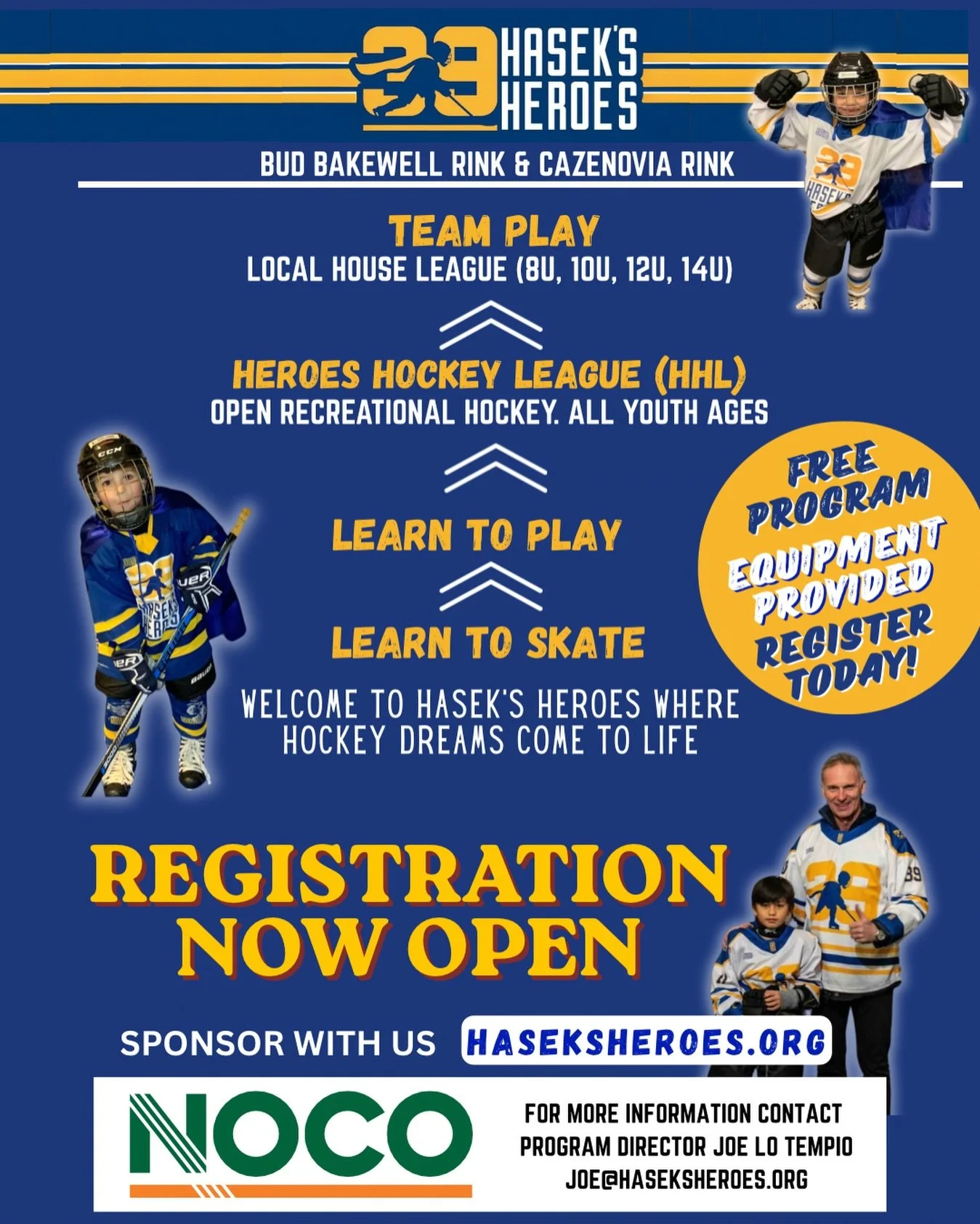 Registration Now Open!! Haseksheroes.org