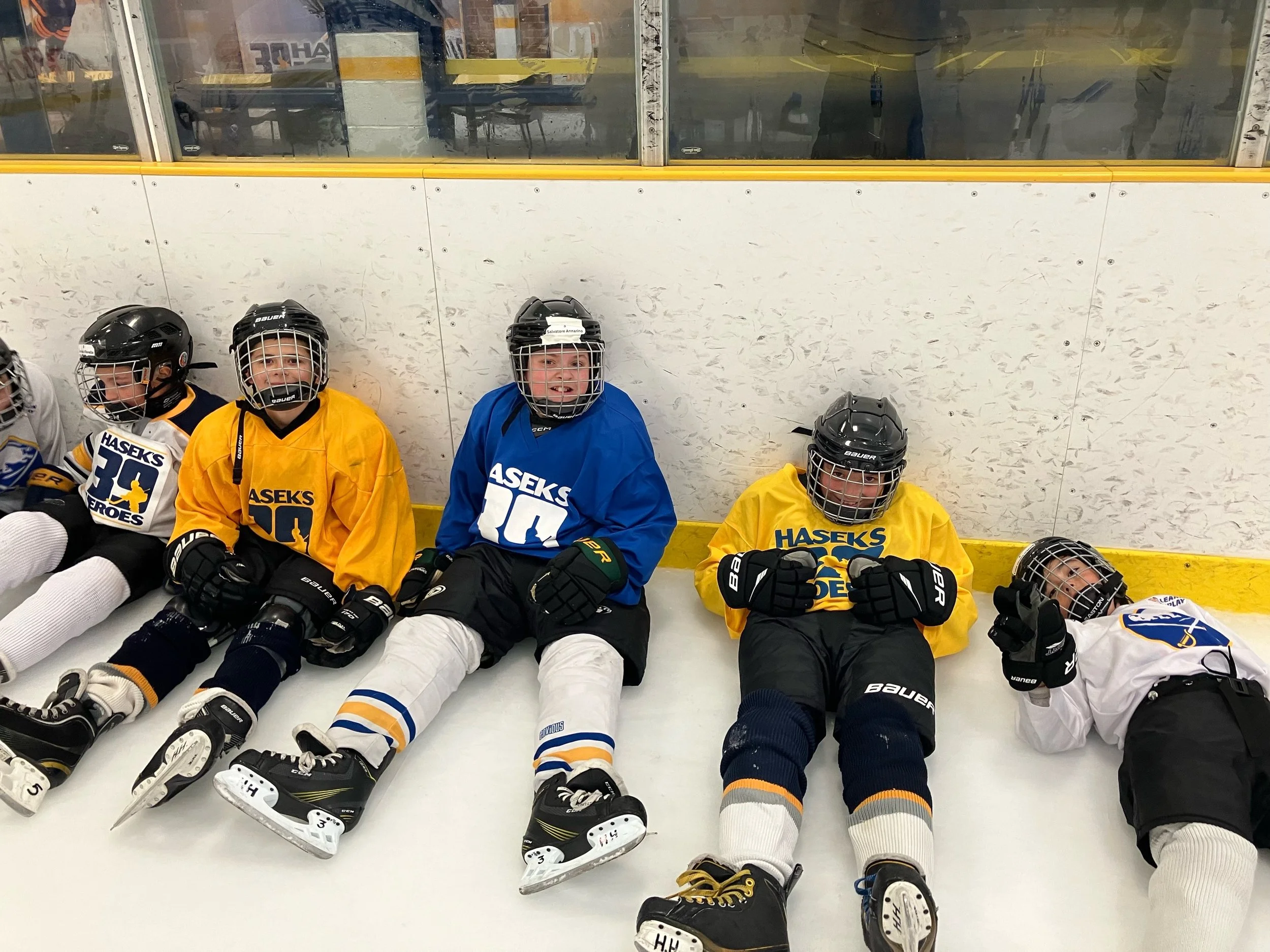 Let&rsquo;s go Sabres!! Learn to skate 💙💛