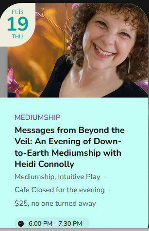 Down-to-Earth Mediumship with Heidi Connolly: Messages From Beyond the Veil