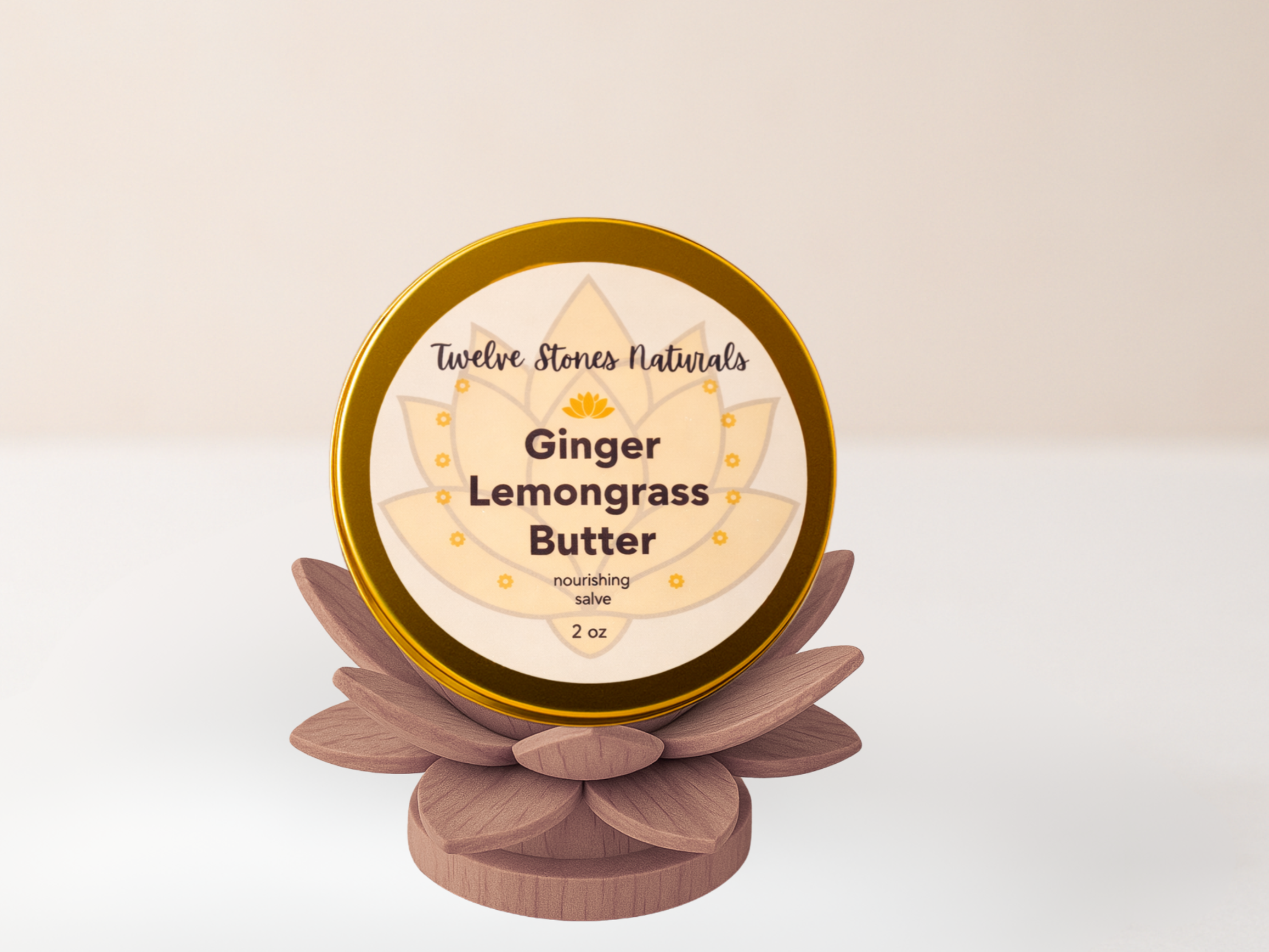 Ginger Lemongrass Butter Salve