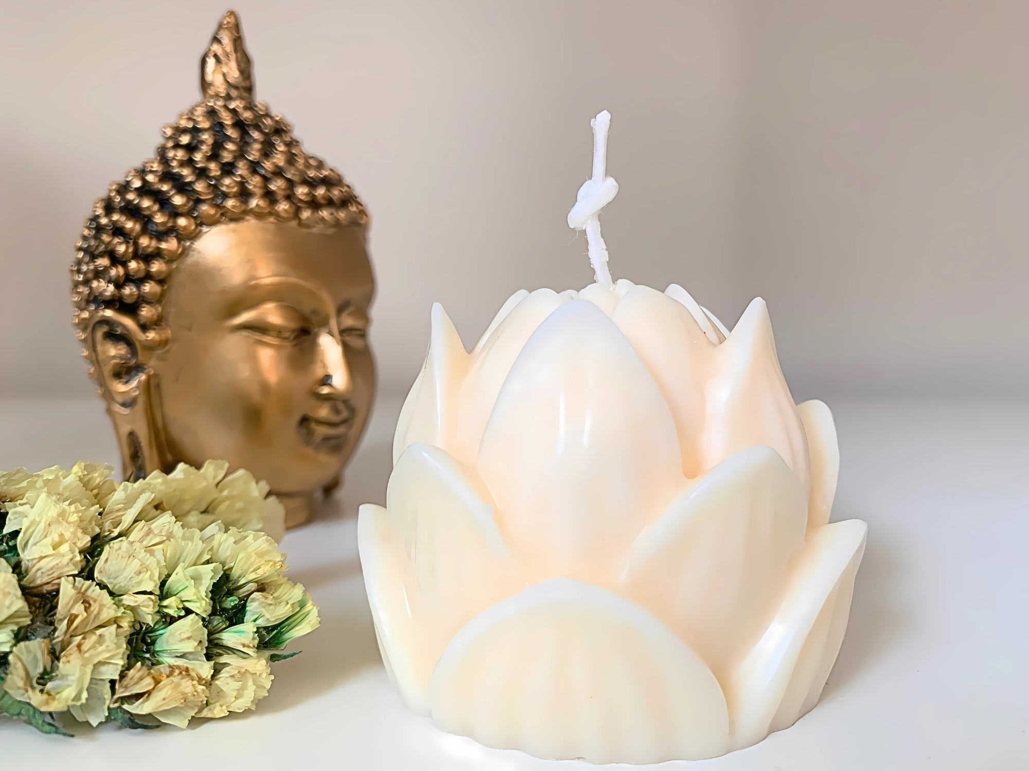 Lotus Flower Candle