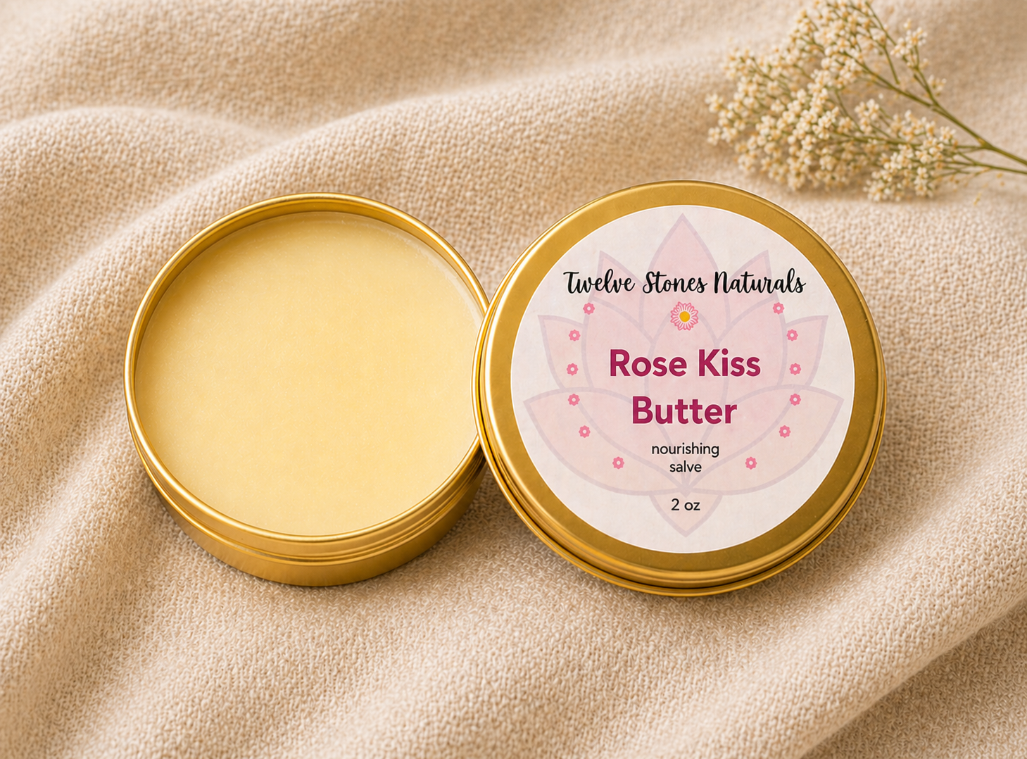 Rose Kiss Butter Salve