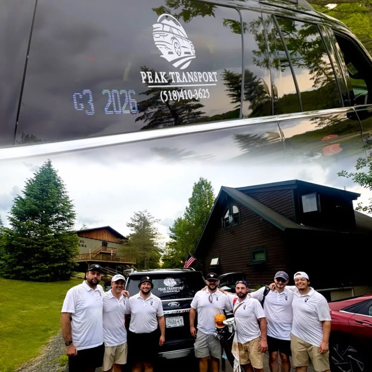 These guys were definitely a highlight of the weekend! ⛳️

We weren&rsquo;t worried about fitting the 12 guys&hellip; it was the 12 golf bags that had us doing the math.

Happy to report that both the guys and the bags made it in and out safely!!

Th