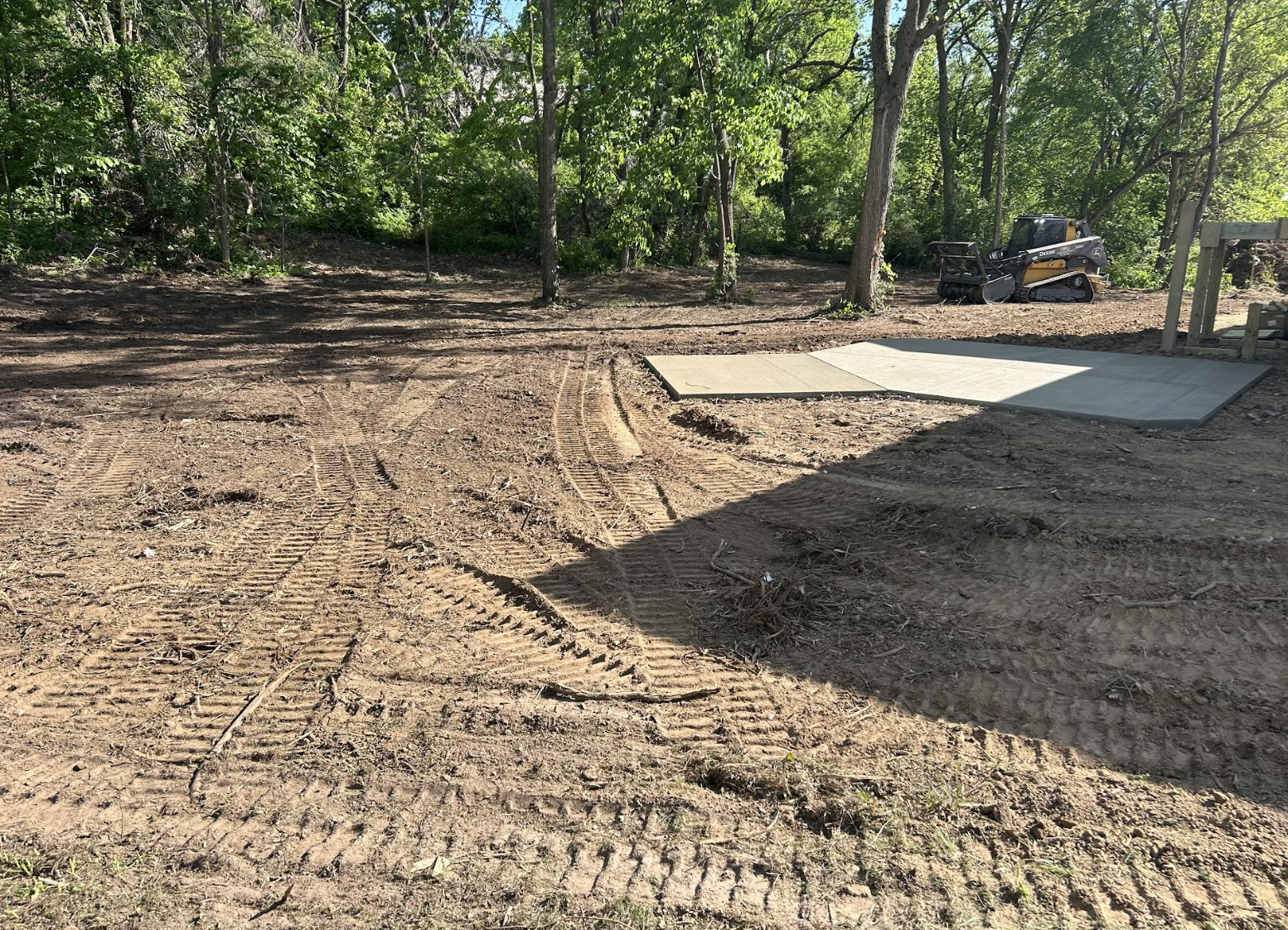 Utility right-of-way clearing services in Peru, Illinois.