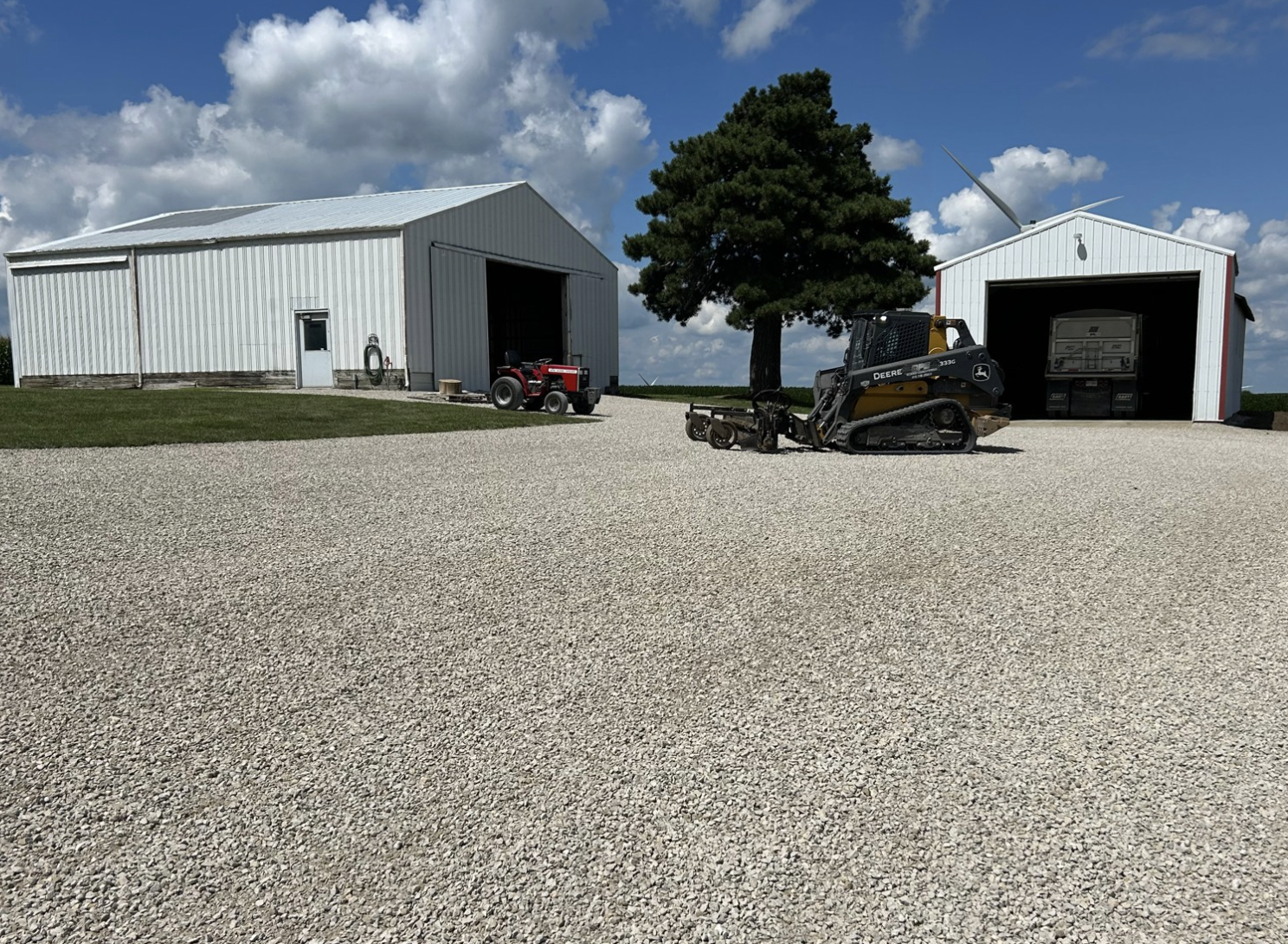 Land clearing services completed in Ohio, Illinois.