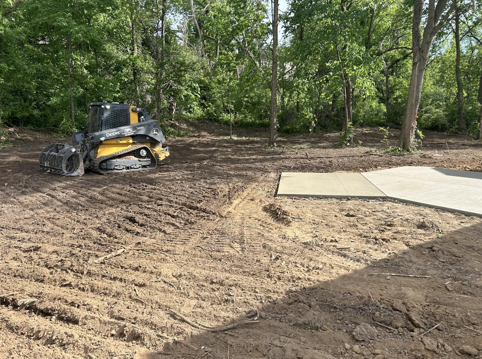 Final grading completed in Princeton, Illinois.