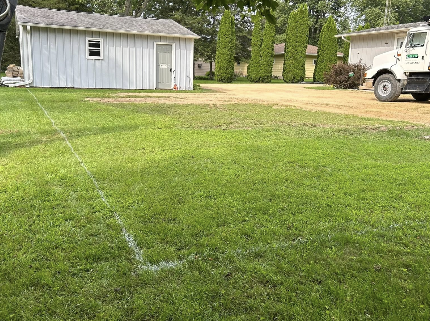 Building pad preparation completed with professional excavation in Princeton, IL.
