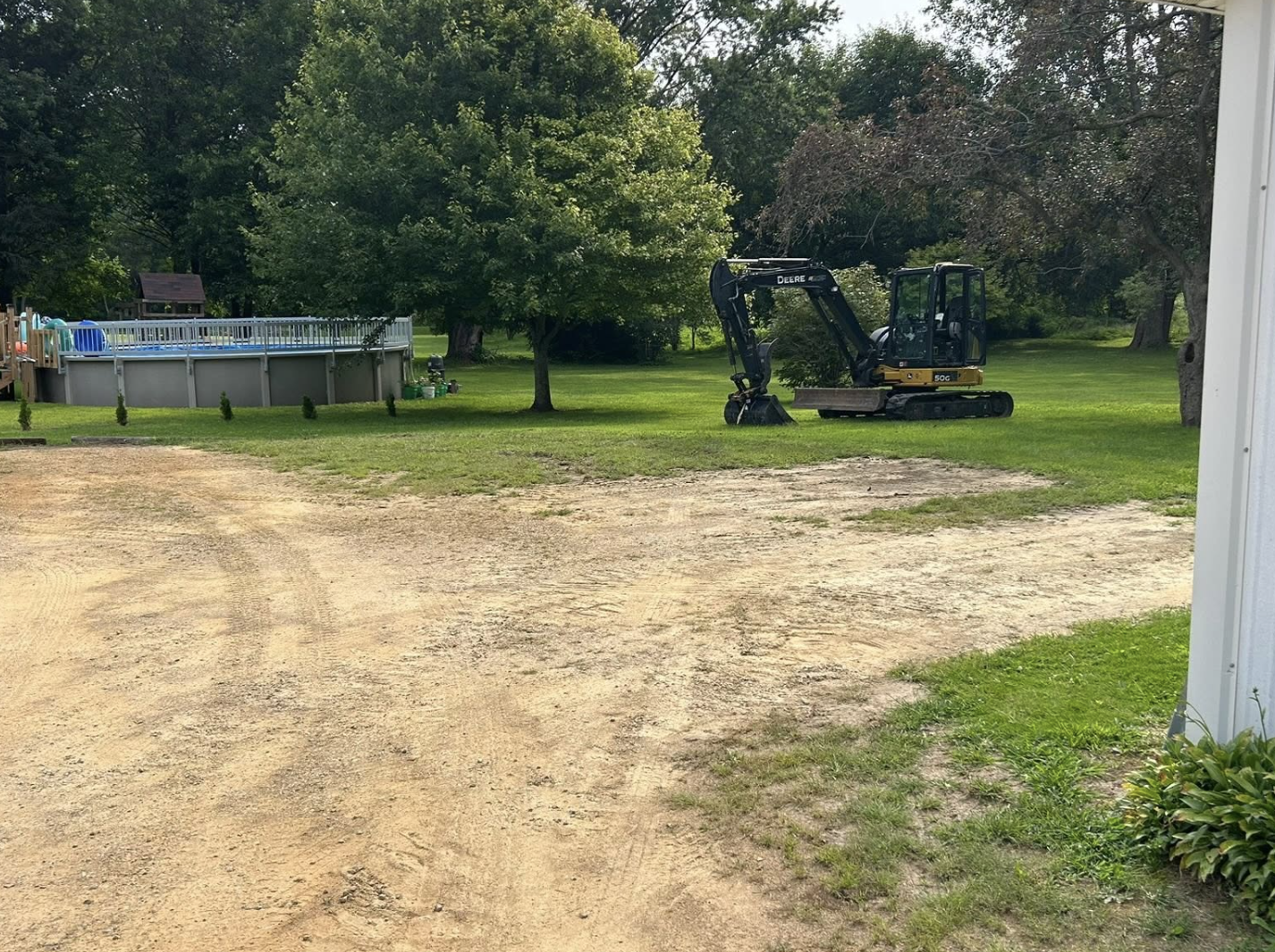Forestry mulching and vegetation management completed in Mendota, IL.