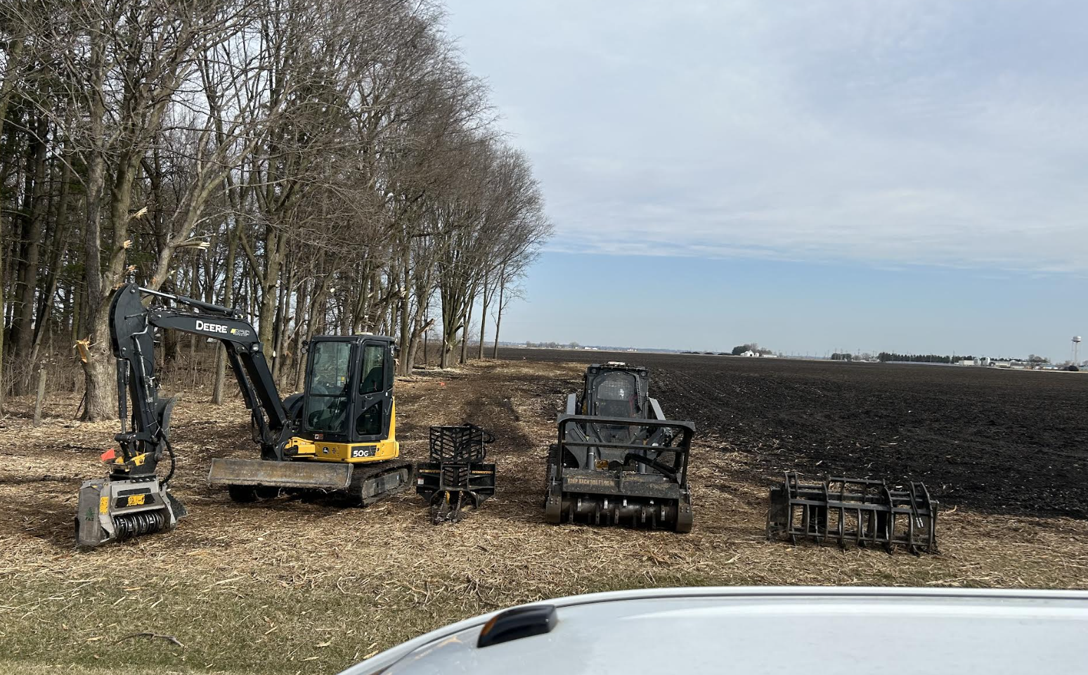Professional land clearing services in Spring Valley, IL