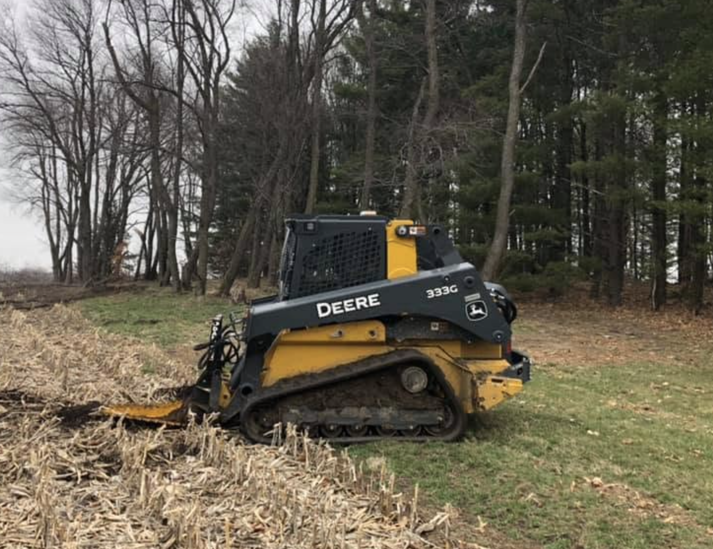 Site grading and earthmoving services in Earlville, IL.