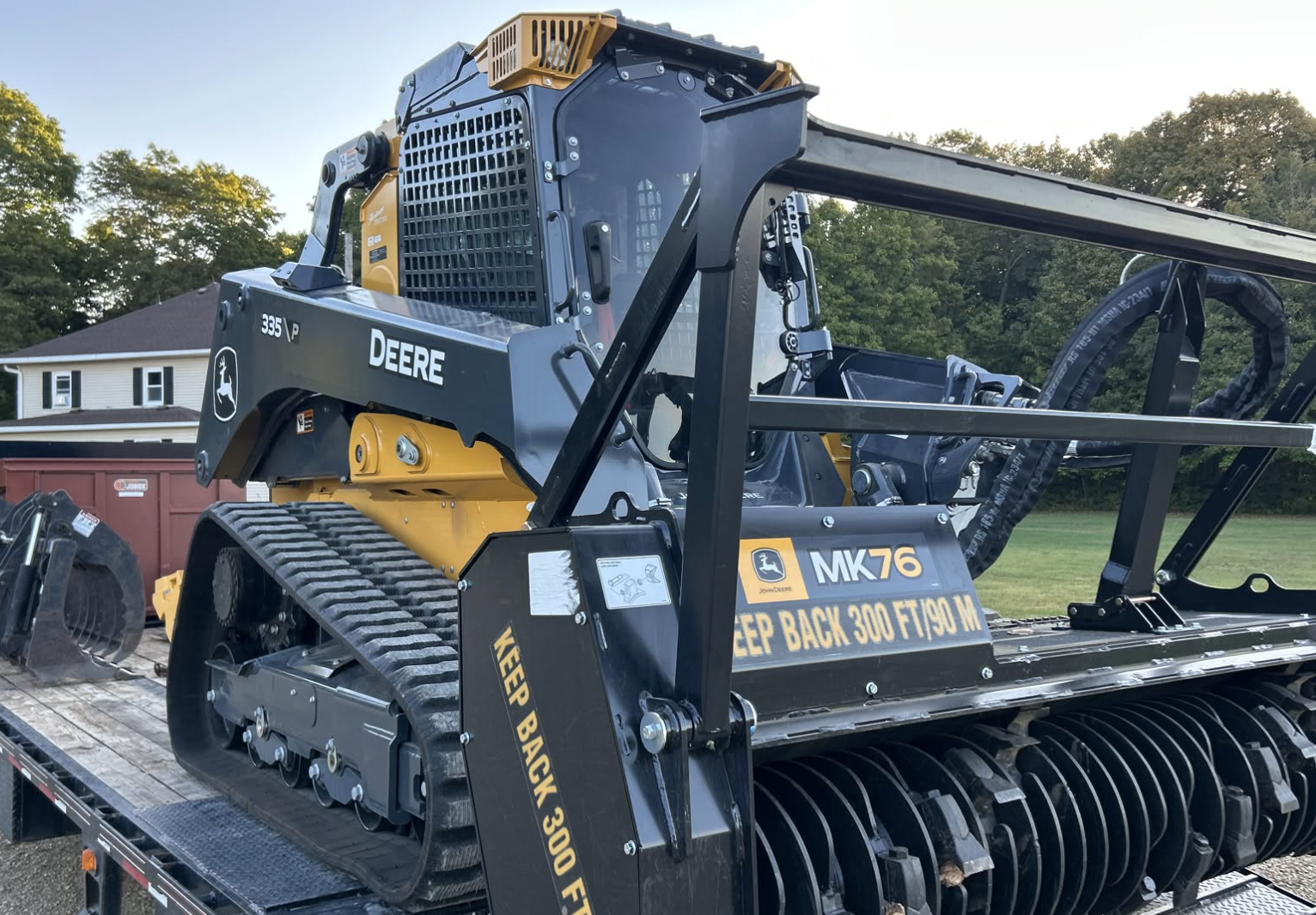 Excavation and site grading completed for future construction in Amboy, IL.