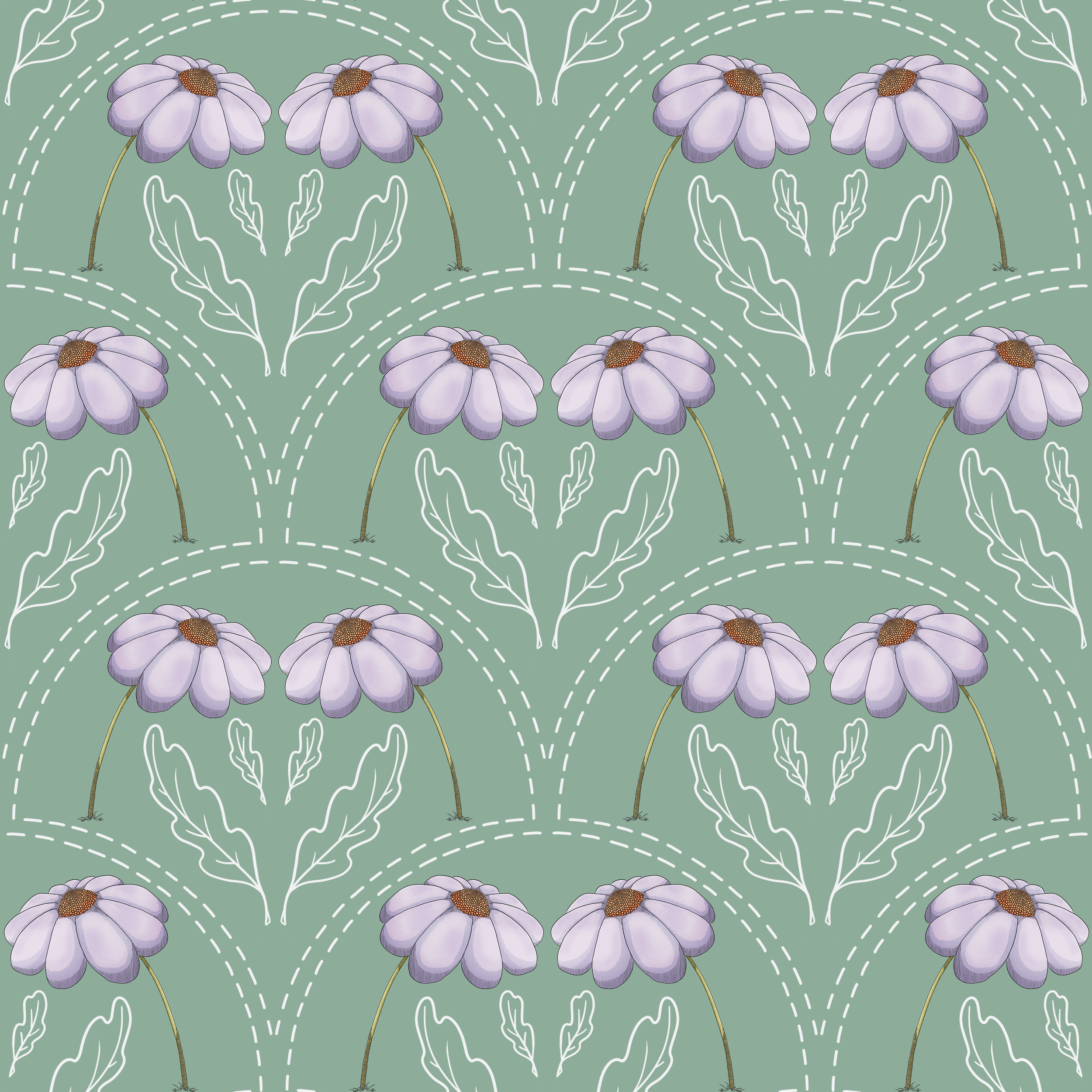 GYGO Flower Pattern Green.png