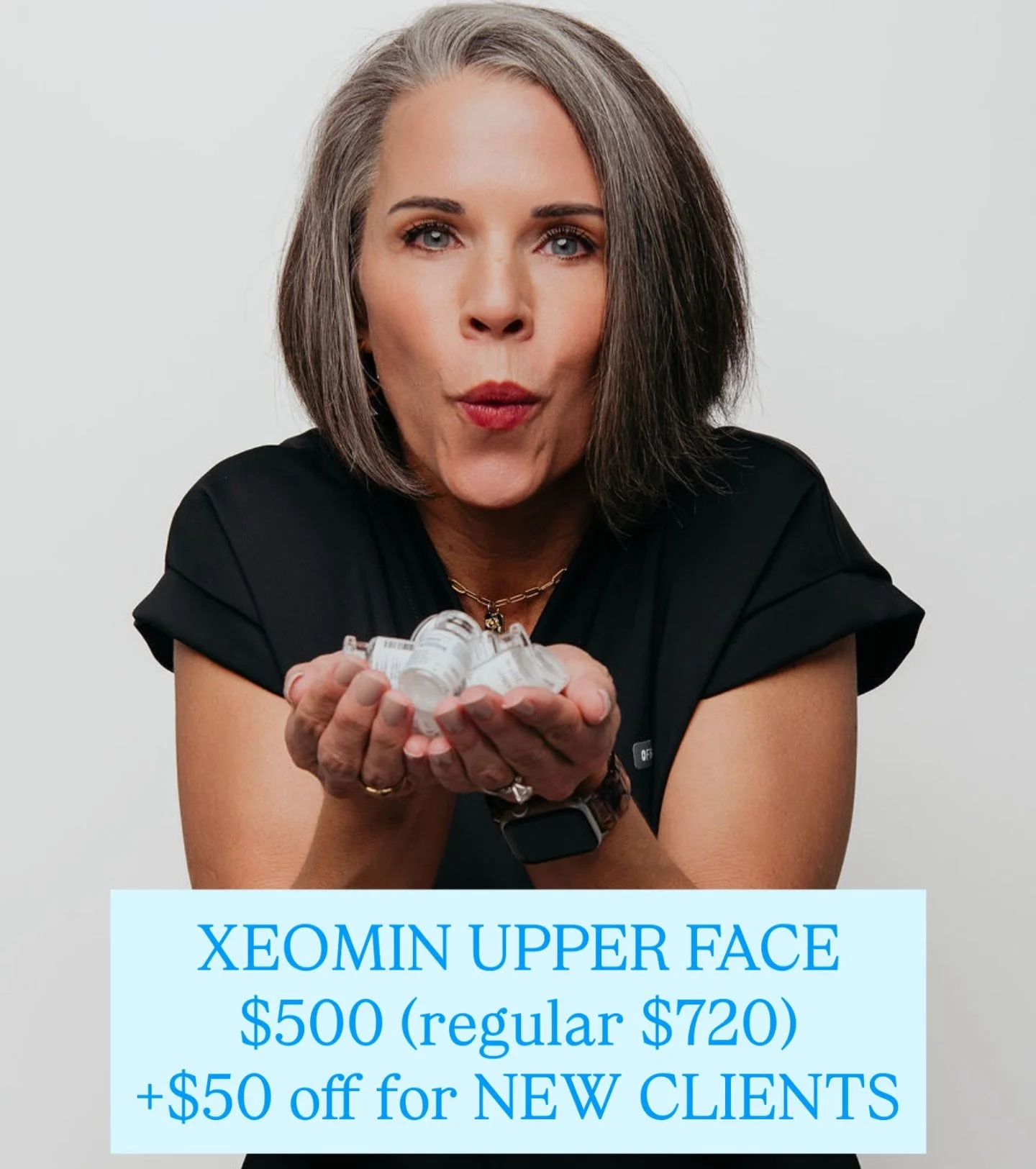 When the boss is away&hellip;.

LeeAnn will play! 

✨ 2 DAYS ONLY ✨
April 10th &amp; April 11th with @natural.aesthetics.by.leeann 💉

Xeomin Upper Face (11&rsquo;s, forehead, crows feet, brow lift) 
💙 $500 (regular $720)
💙 + $50 OFF for NEW client