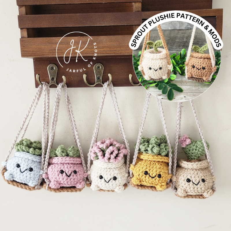 Sprout Plushie Pattern &amp; Mods Shortcuts: No Sew Swing and more!