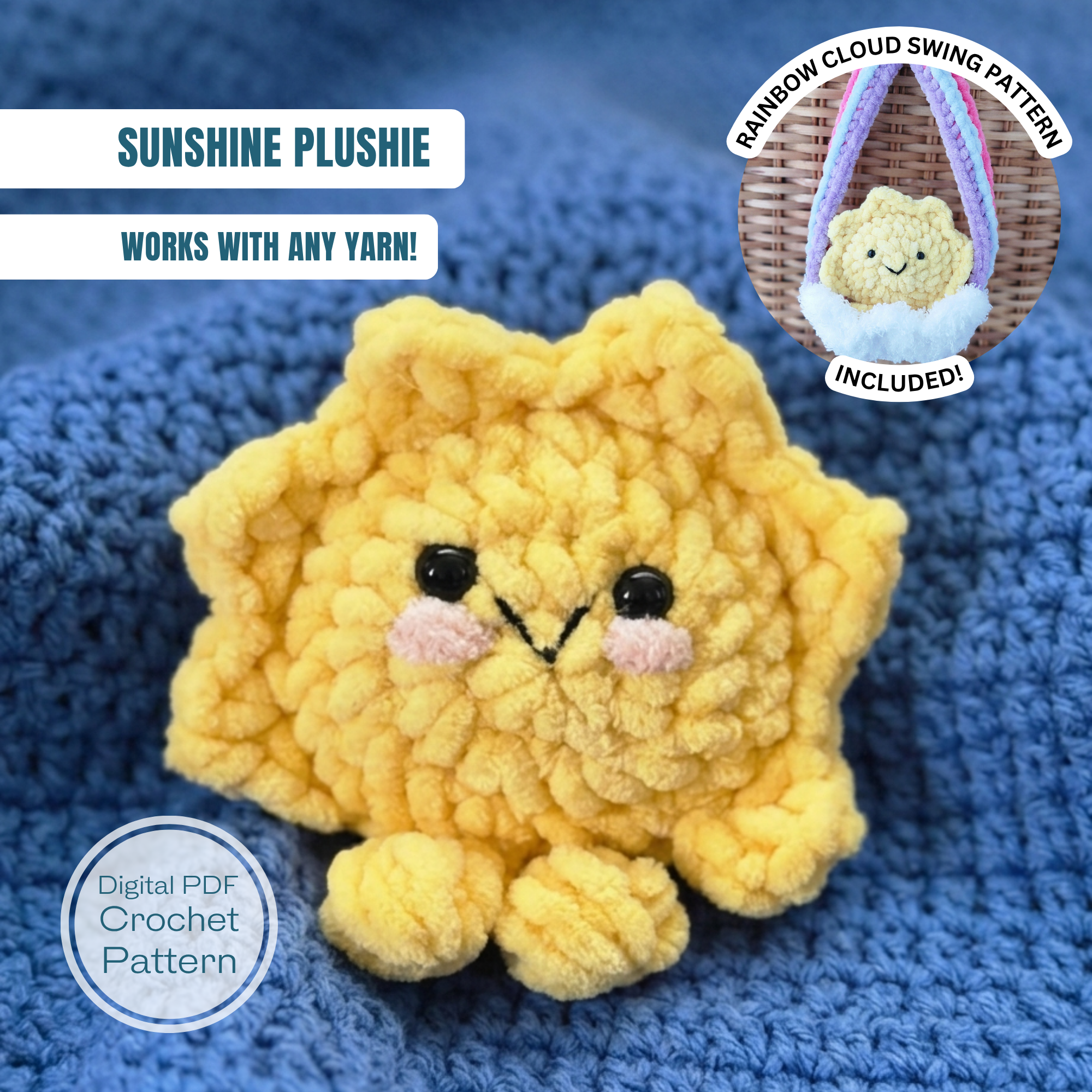 Sunshine Plushie Crochet Pattern