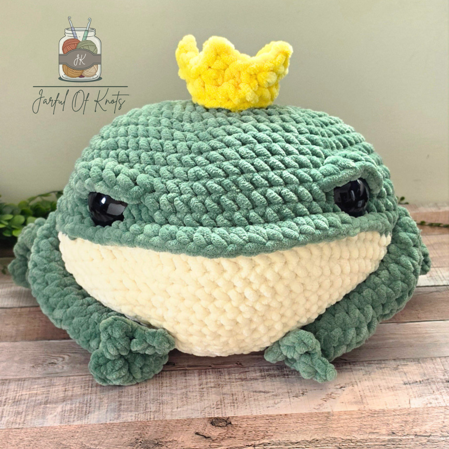 Jumbo Frog Pattern
