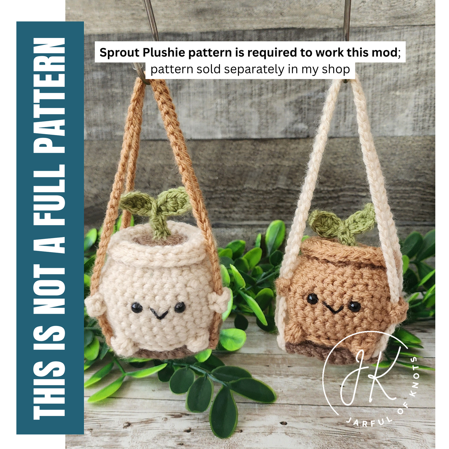 Low Sew 5-in-1 Mod for Sprout Plushie Pattern (Digital PDF