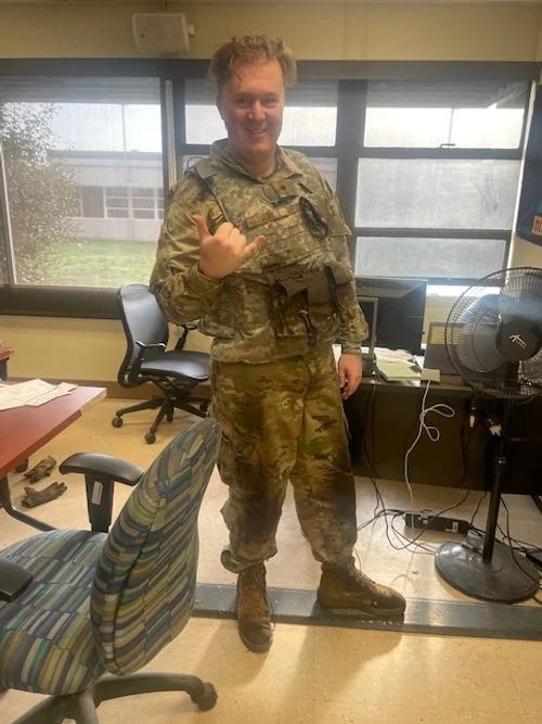 SPC Hurt, the day before becoming SGT Hurt