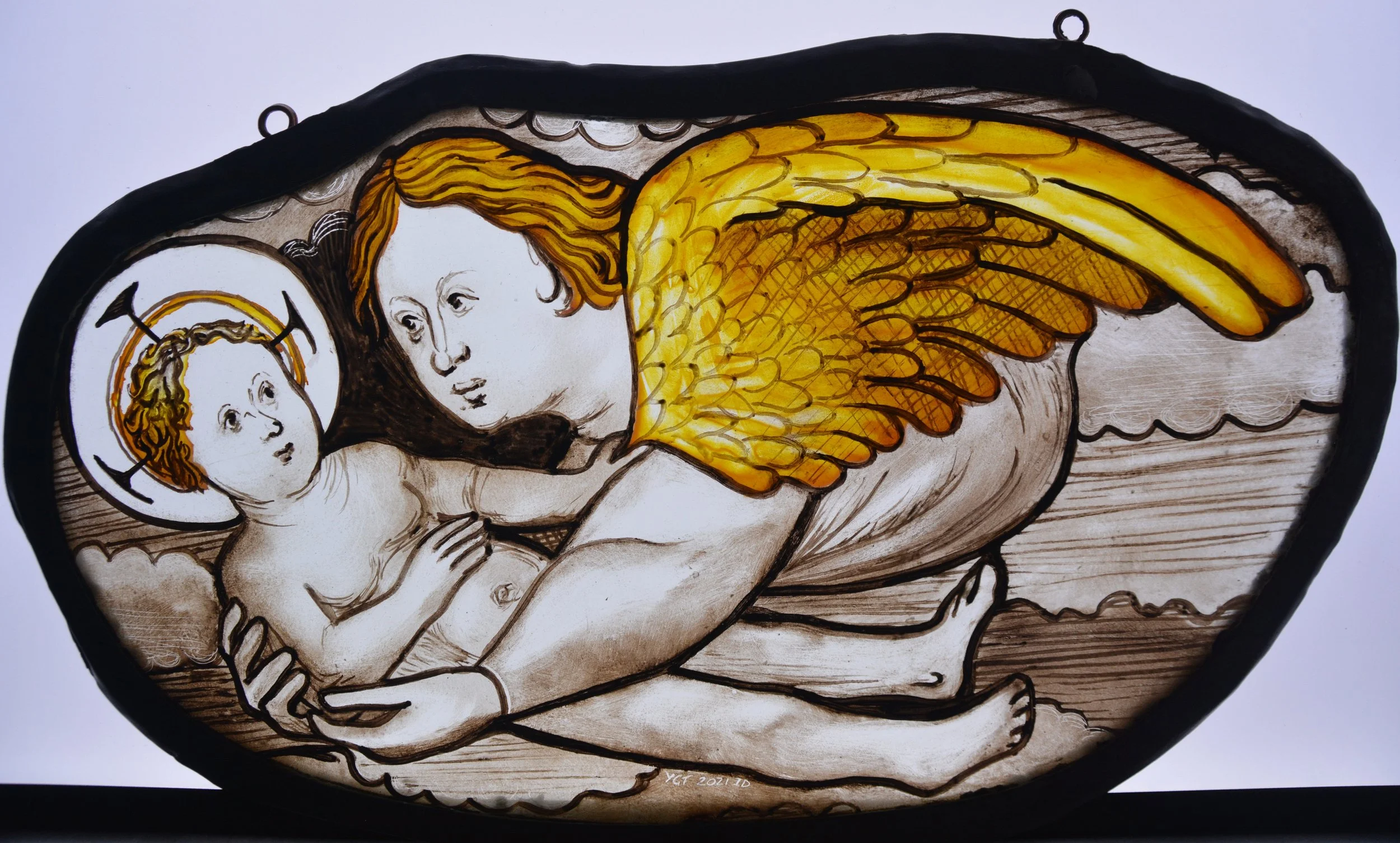 I Davies Angel and Christ Child panel.JPG