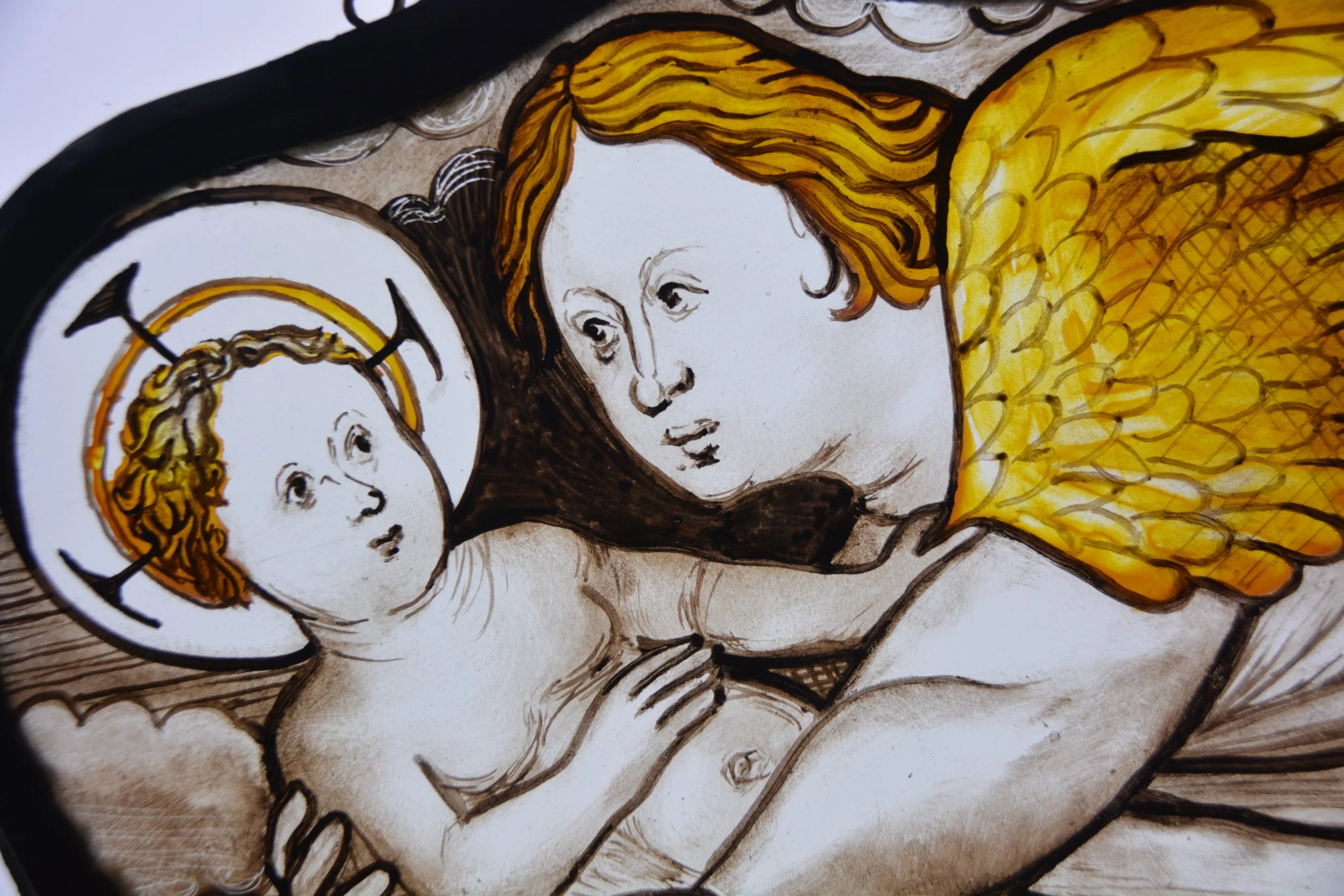 I Davies Angel and Christ Child detail.JPG