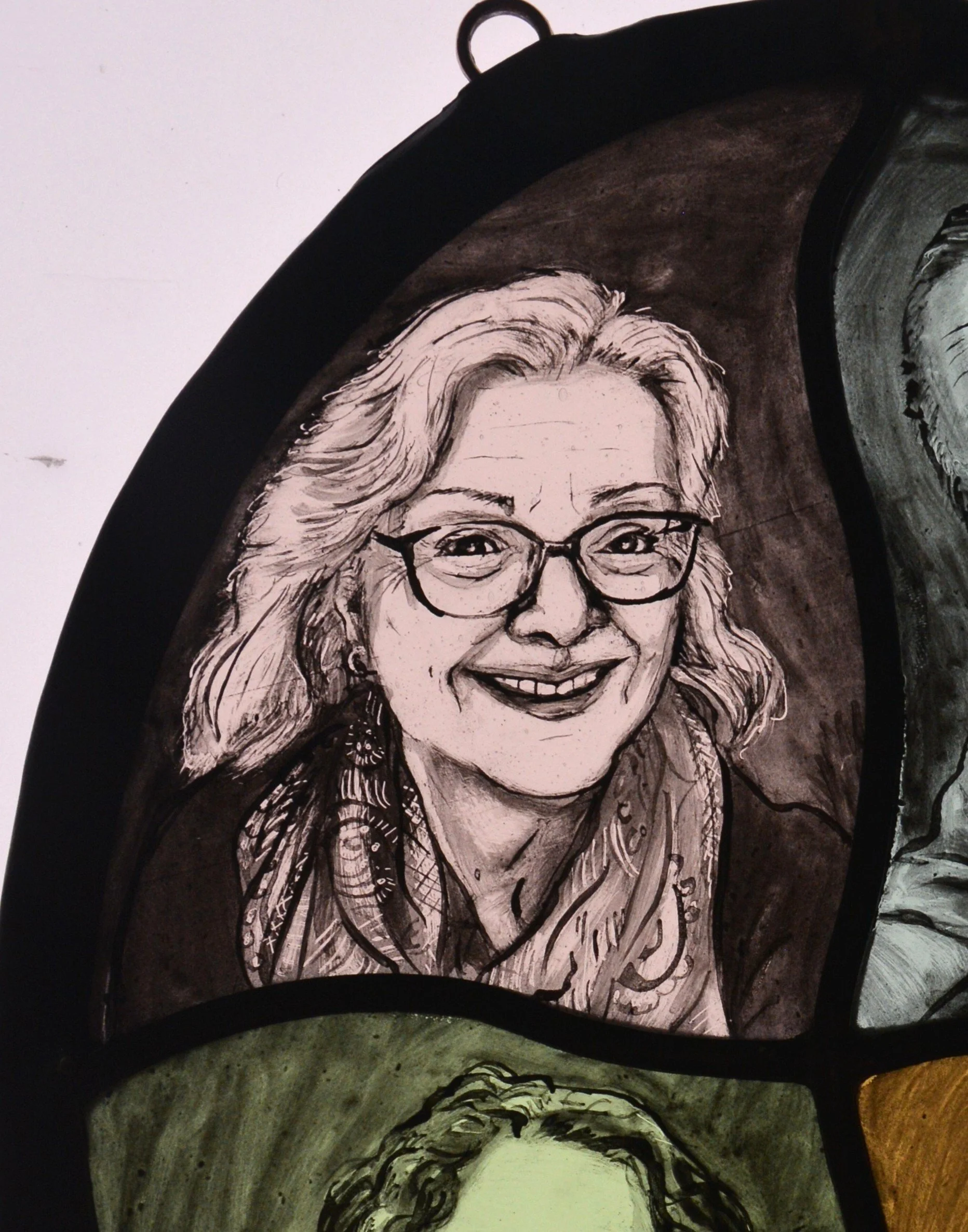 Detail of a Family Portrait Commission, 2025