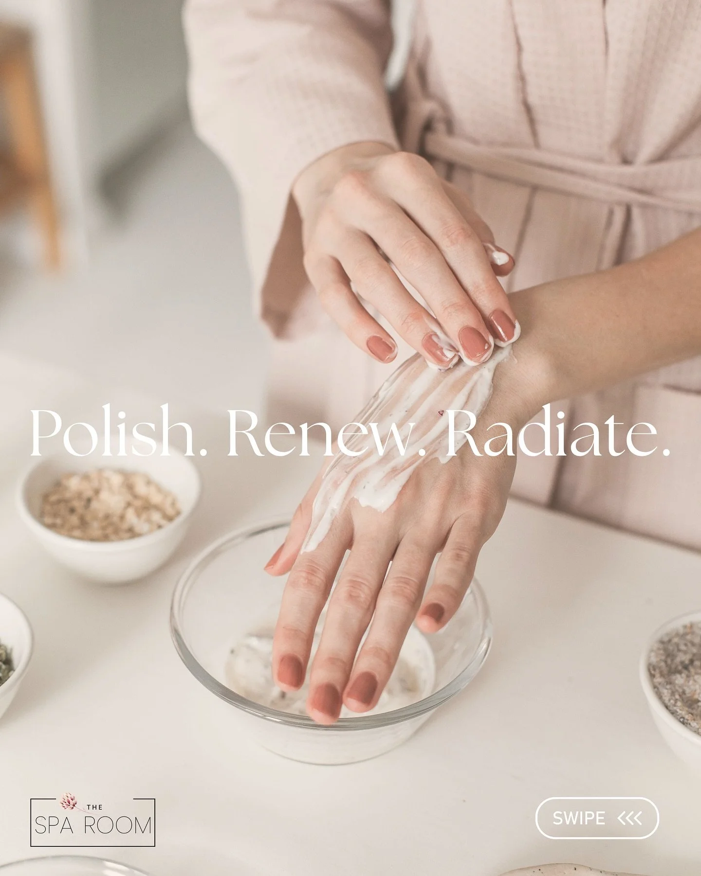 Your skin deserves renewal. At The Spa Room, we use Eminence Organics Body Scrubs to gently exfoliate, deeply hydrate, and leave your skin feeling soft, smooth, and refreshed. Experience the glow of naturally nourished skin with a treatment designed 