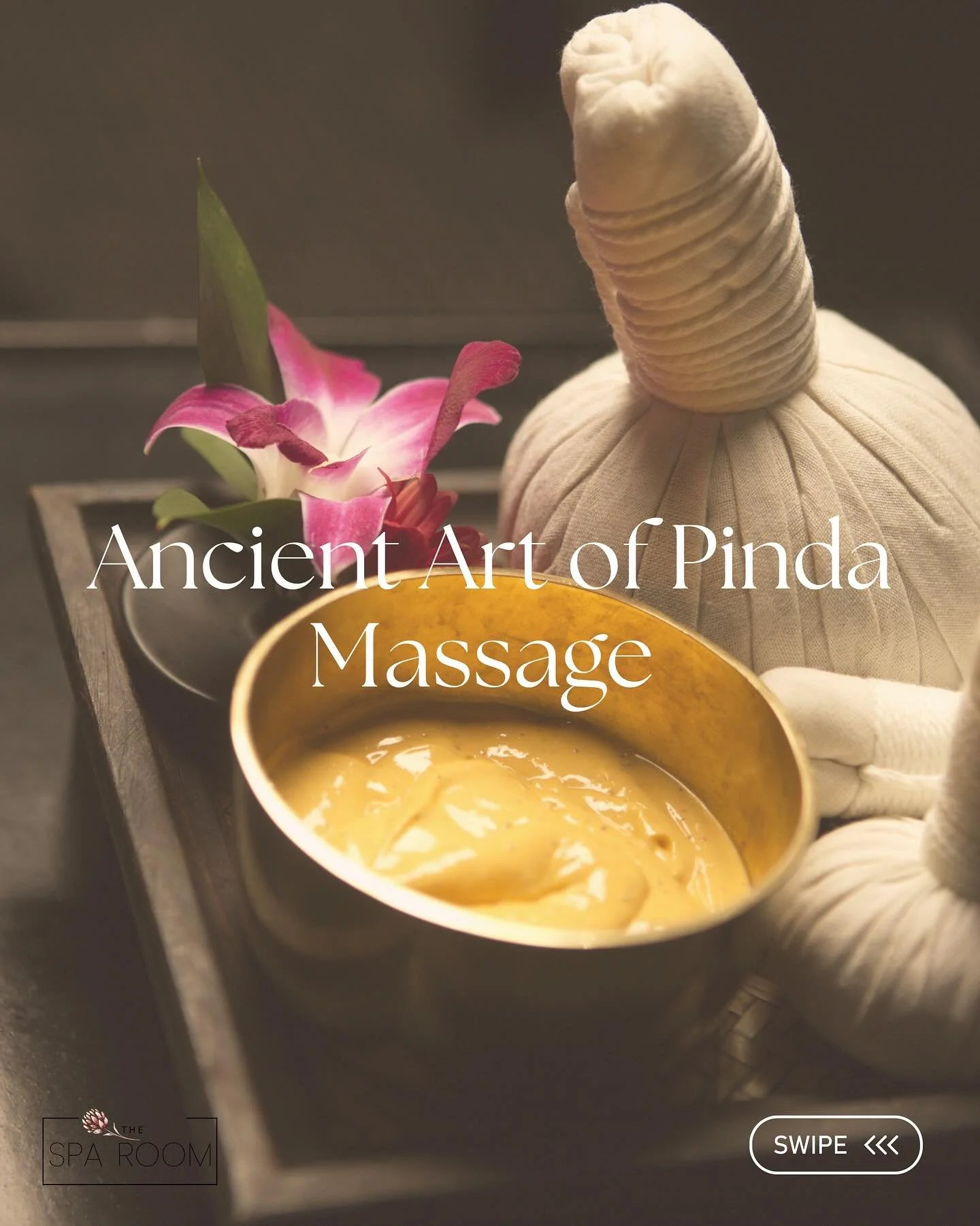 Experience the ancient healing of Pinda Massage.
Warm herbal pouches infused with oils and natural herbs ease tension, detoxify the body, and restore inner balance.
A deeply relaxing treatment that leaves you feeling renewed and restored.

Available 