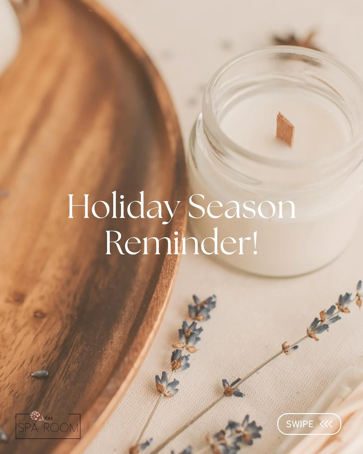 Pre-book your holiday appointments early, especially for group bookings.
Call us or book online to secure your preferred dates. 🩷