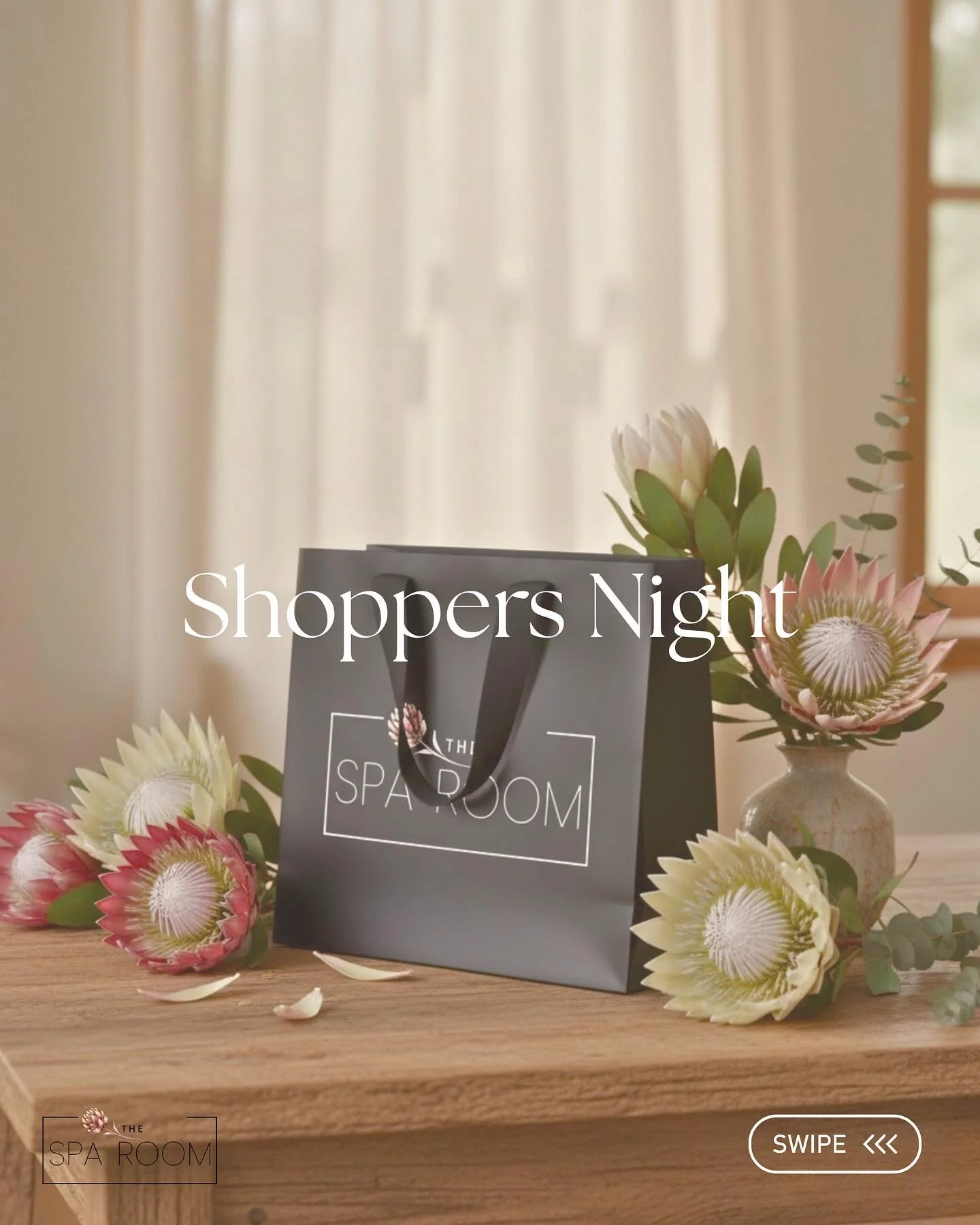 Join us for Shoppers Night on Friday, 21 November from 5&ndash;9 PM. Enjoy an elevated evening at The Spa Room with exclusive Spin-to-Win rewards, featuring 10&ndash;30% off, complimentary gifts, and sauna passes. A refined touch of fun, relaxation, 