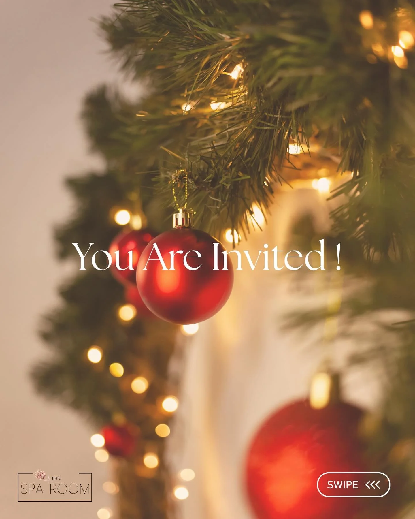 Join us for our Christmas Spa Soir&eacute;e on December 12th from 5pm&ndash;8pm &mdash; an exclusive VIP holiday evening designed to help you unwind, indulge, and celebrate the season with us.

Enjoy a complimentary 30-minute treatment of your choice