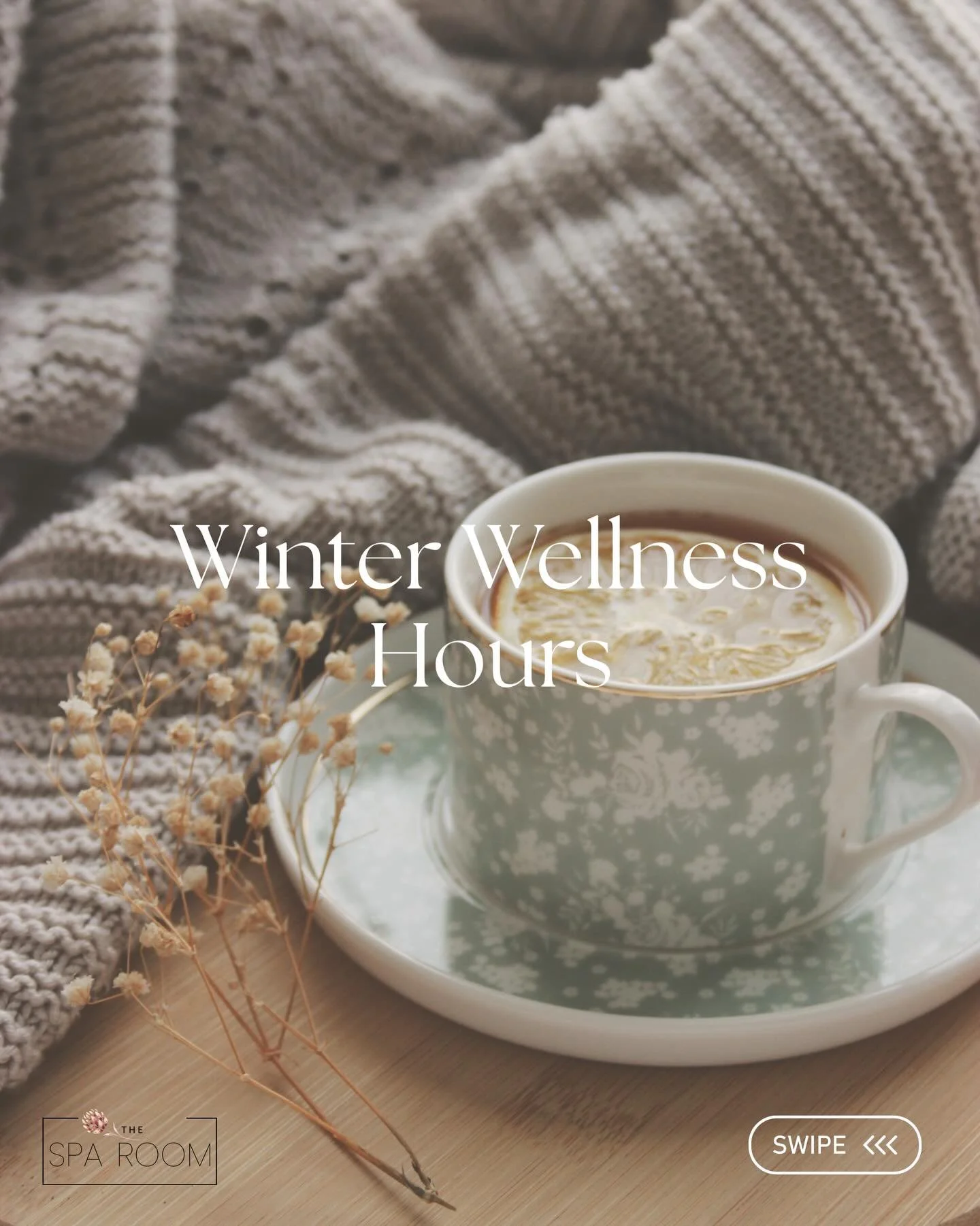 Welcoming the new year with gratitude ✨
May the year ahead bring you peace, relaxation, and time for yourself.

Please note our updated winter hours,
effective January 1, 2026 🤍