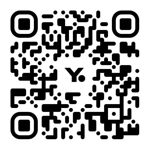 Código QR en blanco y negro