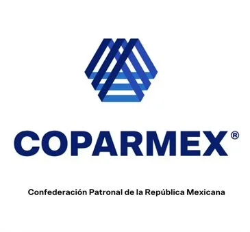 Logotipo de COPARMEX, Confederación Patronal de la República Mexicana.