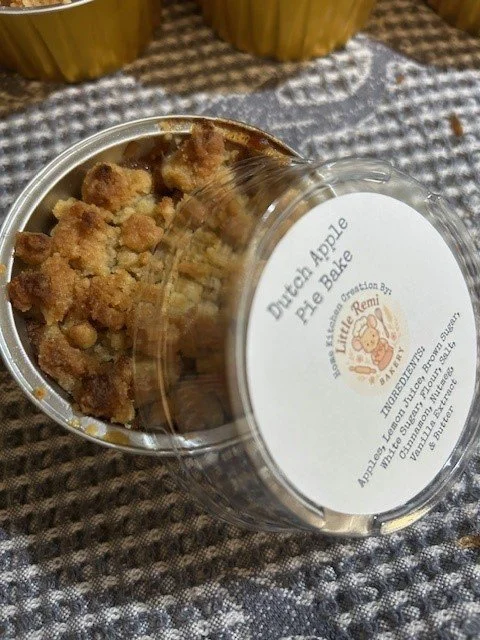 Mini Dutch Apple Pie Bake