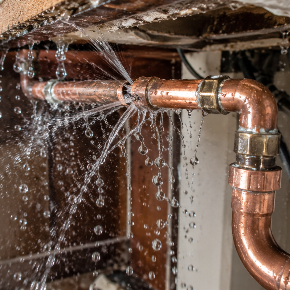 Burst Pipe in a Rental Unit at 2 a.m.: What to Do Right Now